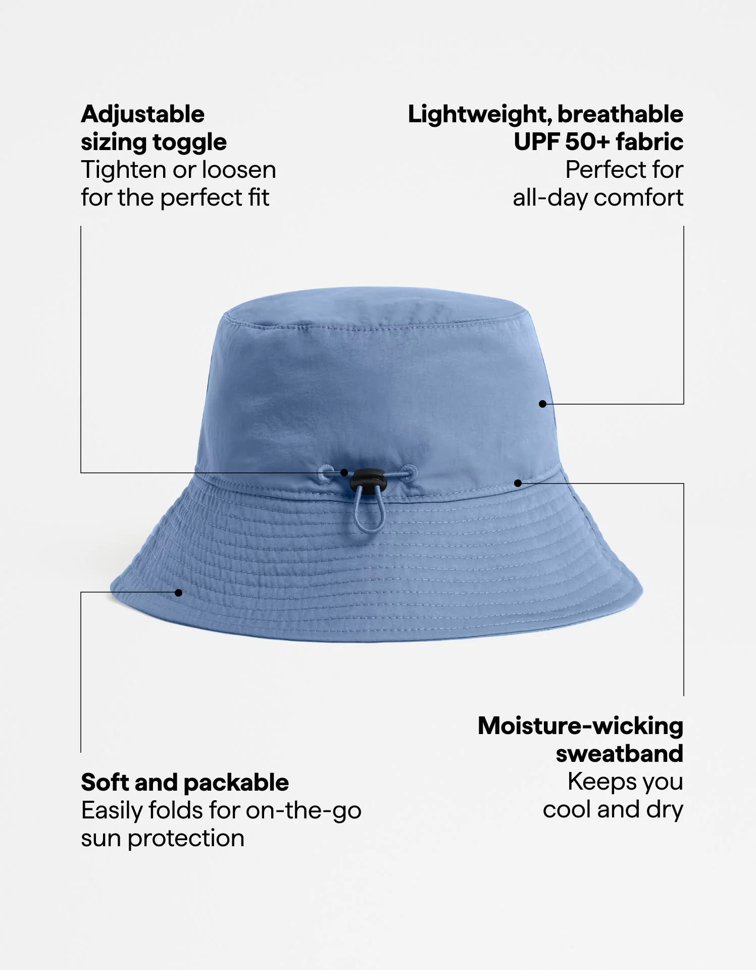 Bondi Bucket Hat UPF 50+ - Image 58