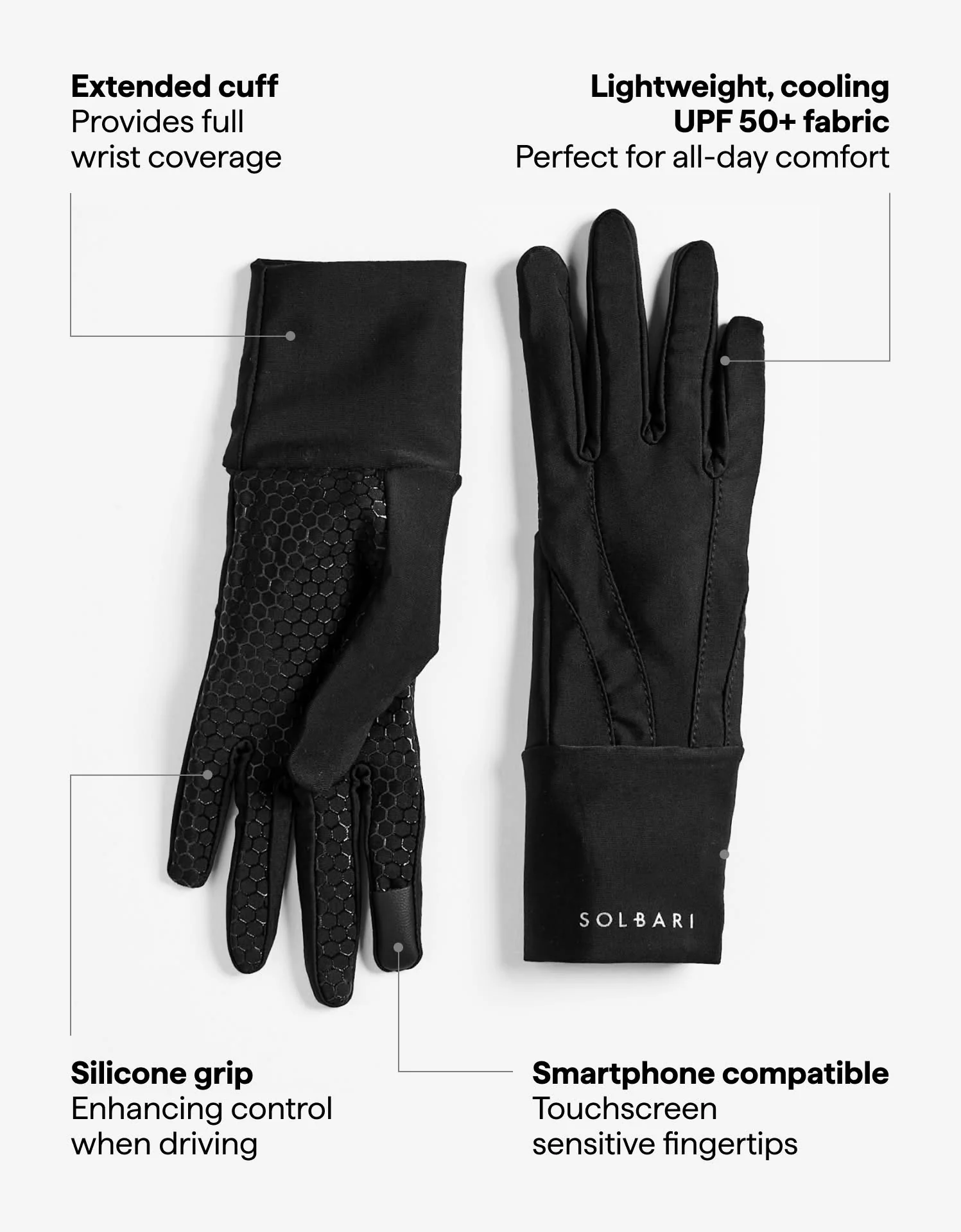 Driving Gloves UPF 50+ - Image 12