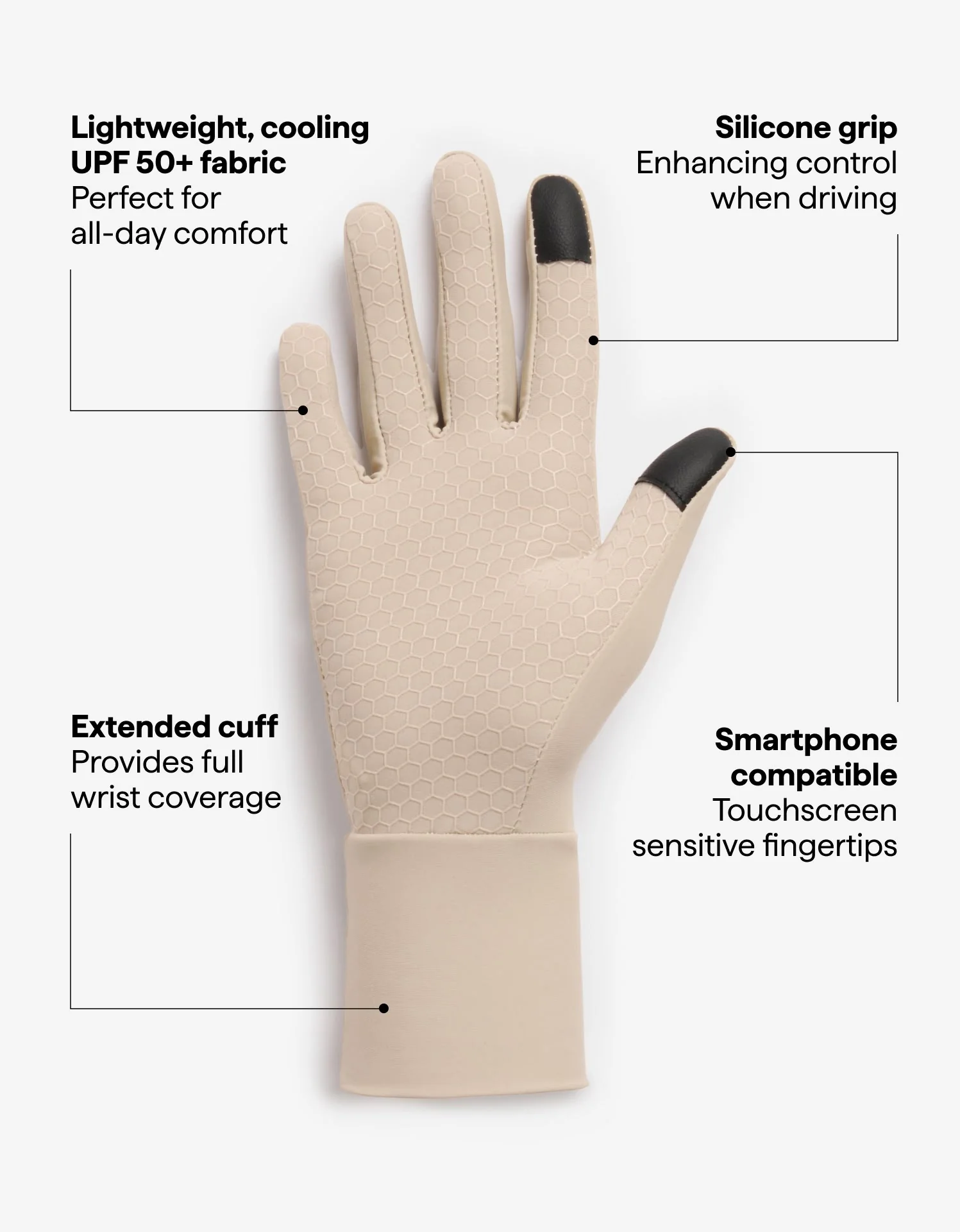 Driving Gloves UPF 50+ - Image 3