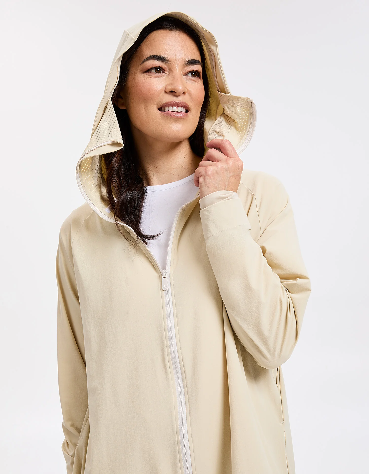 Everlight Loose Fit Long Jacket UPF 50+ - Image 4