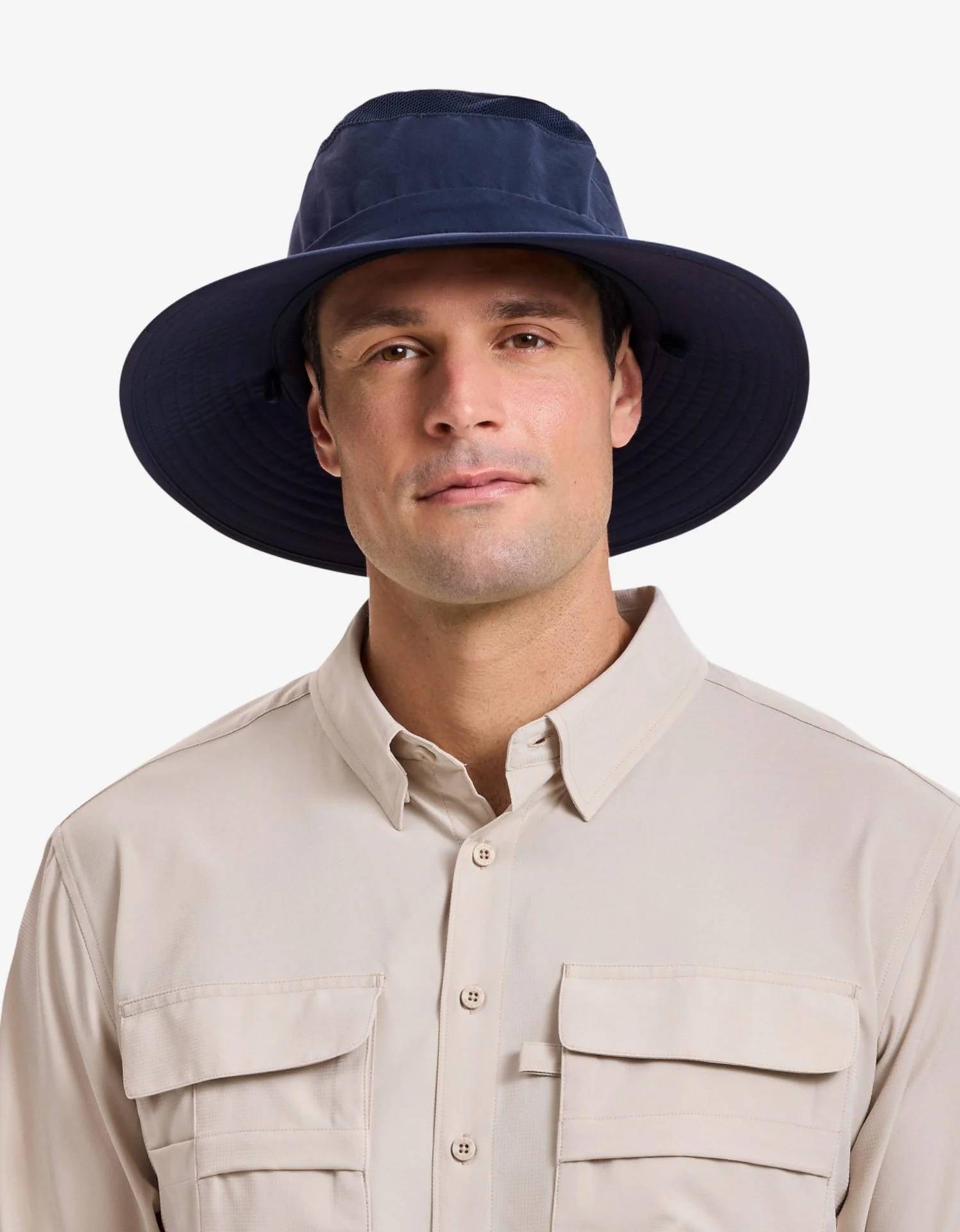 Everyday Broad Brim Sun Hat With Pocket UPF 50+ - Image 24