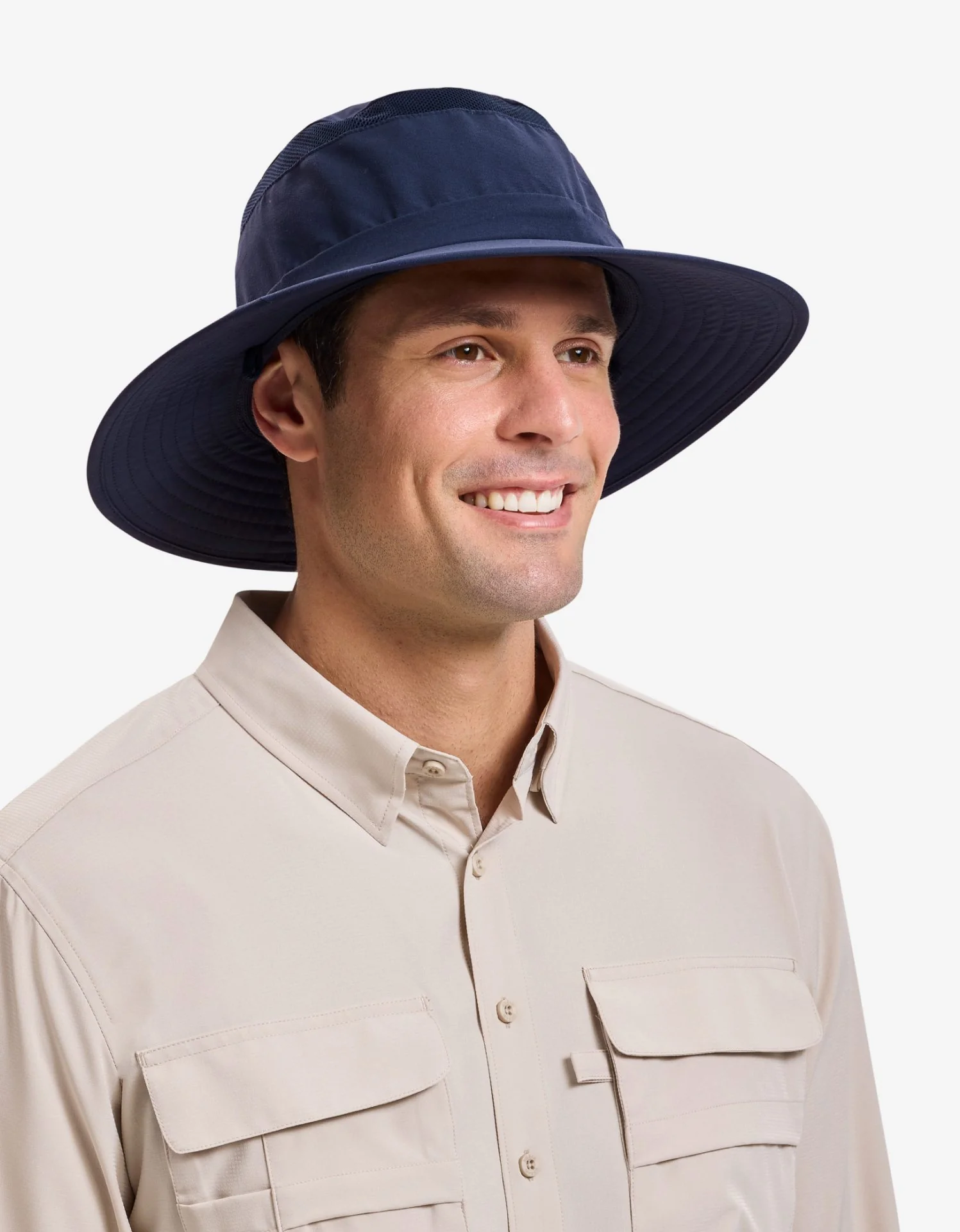 Everyday Broad Brim Sun Hat With Pocket UPF 50+ - Image 26
