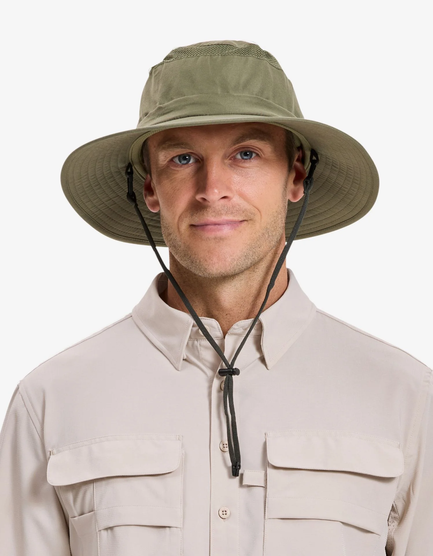 Everyday Broad Brim Sun Hat With Pocket UPF 50+ - Image 8