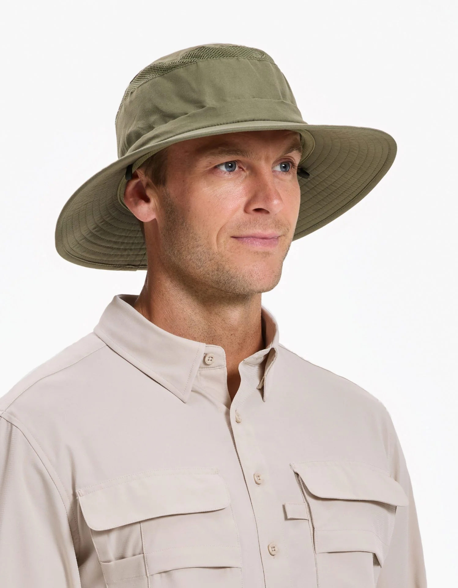 Everyday Broad Brim Sun Hat With Pocket UPF 50+ - Image 9