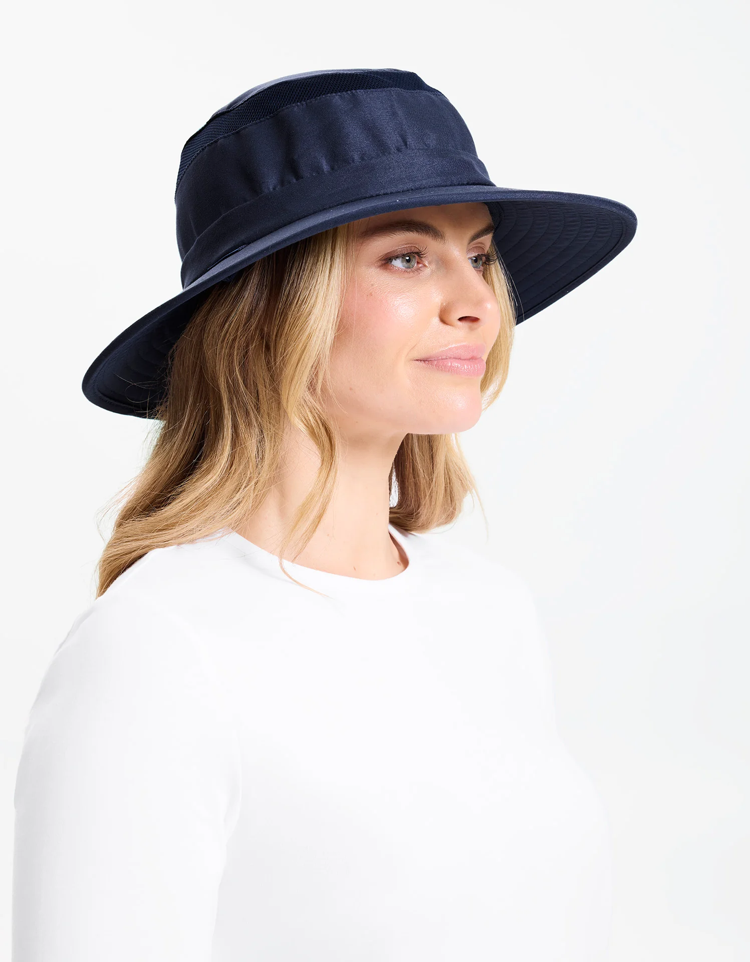 Everyday Broad Brim Sun Hat With Pocket UPF 50+ - Image 3