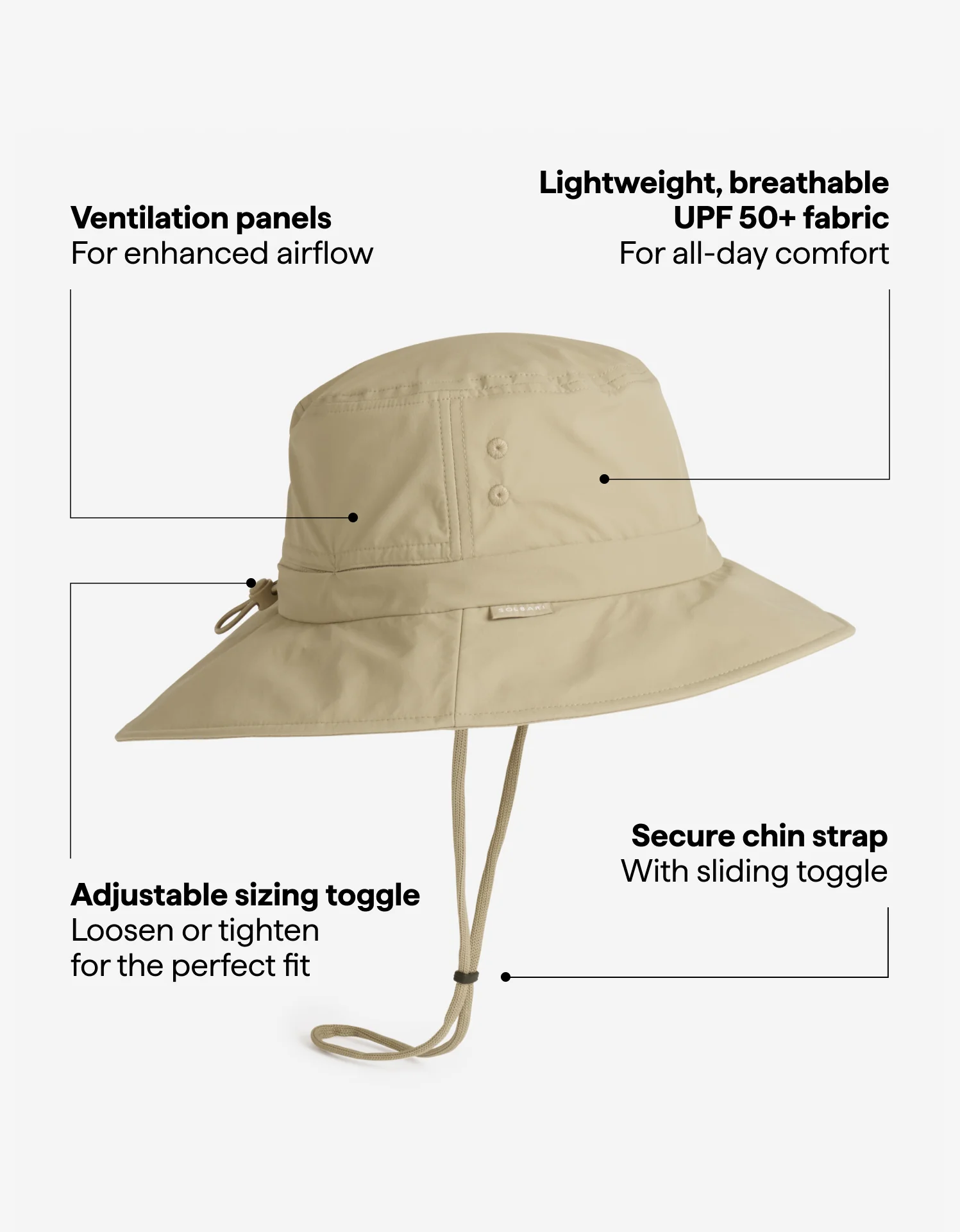 Expedition Sun Hat UPF 50+ - Image 10