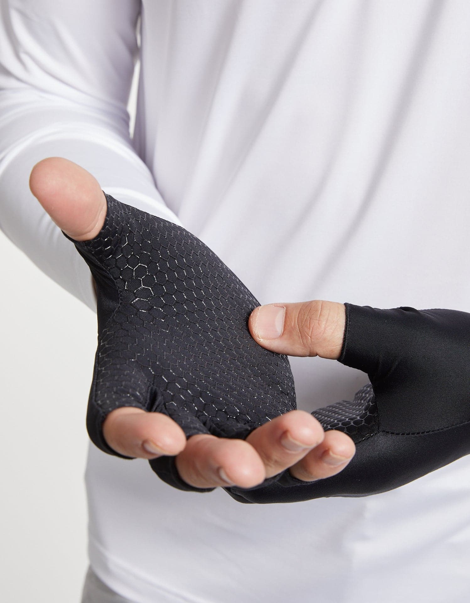 Fingerless Driving Gloves UPF 50+ Sun Protection - Image 7
