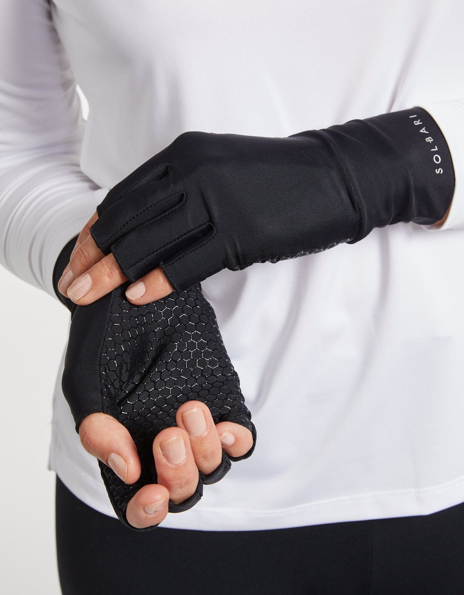 Fingerless Driving Gloves UPF 50+ Sun Protection - Image 15