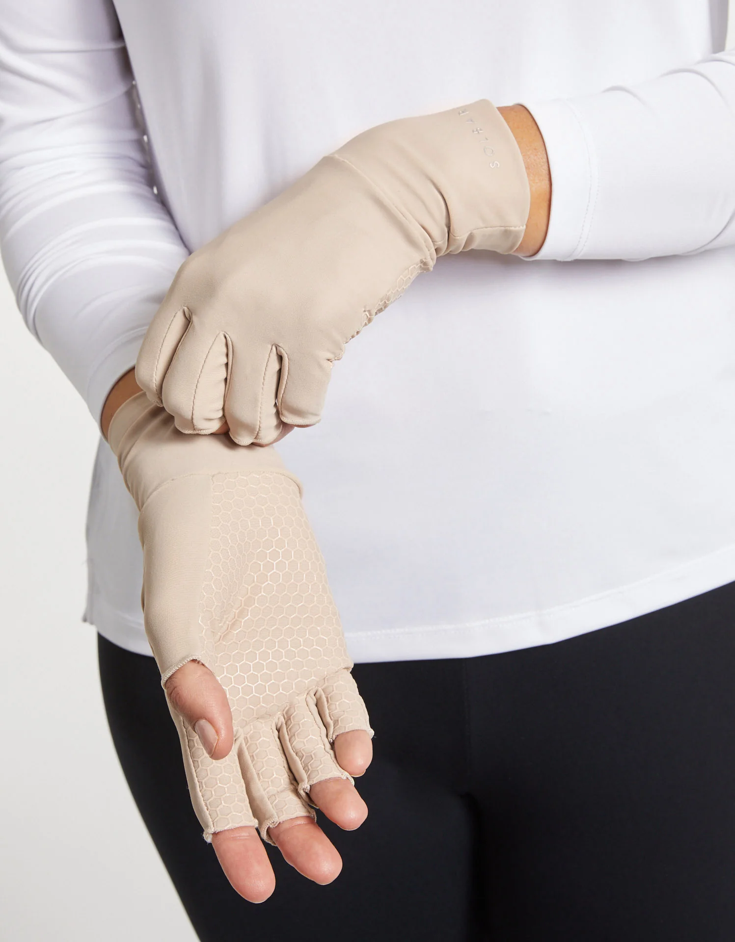 Fingerless Driving Gloves UPF 50+ Sun Protection - Image 6