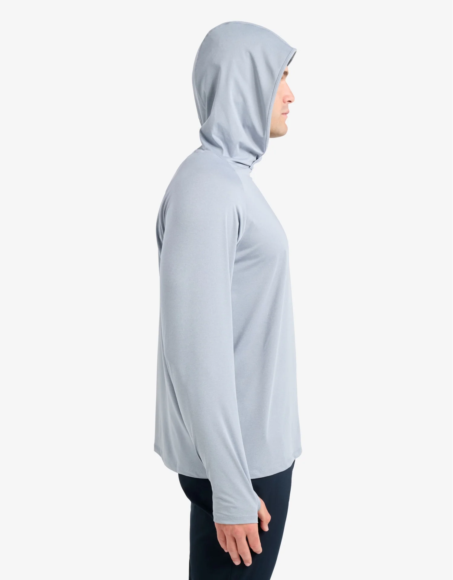Long Sleeve Hooded Top UPF 50+ - Image 7