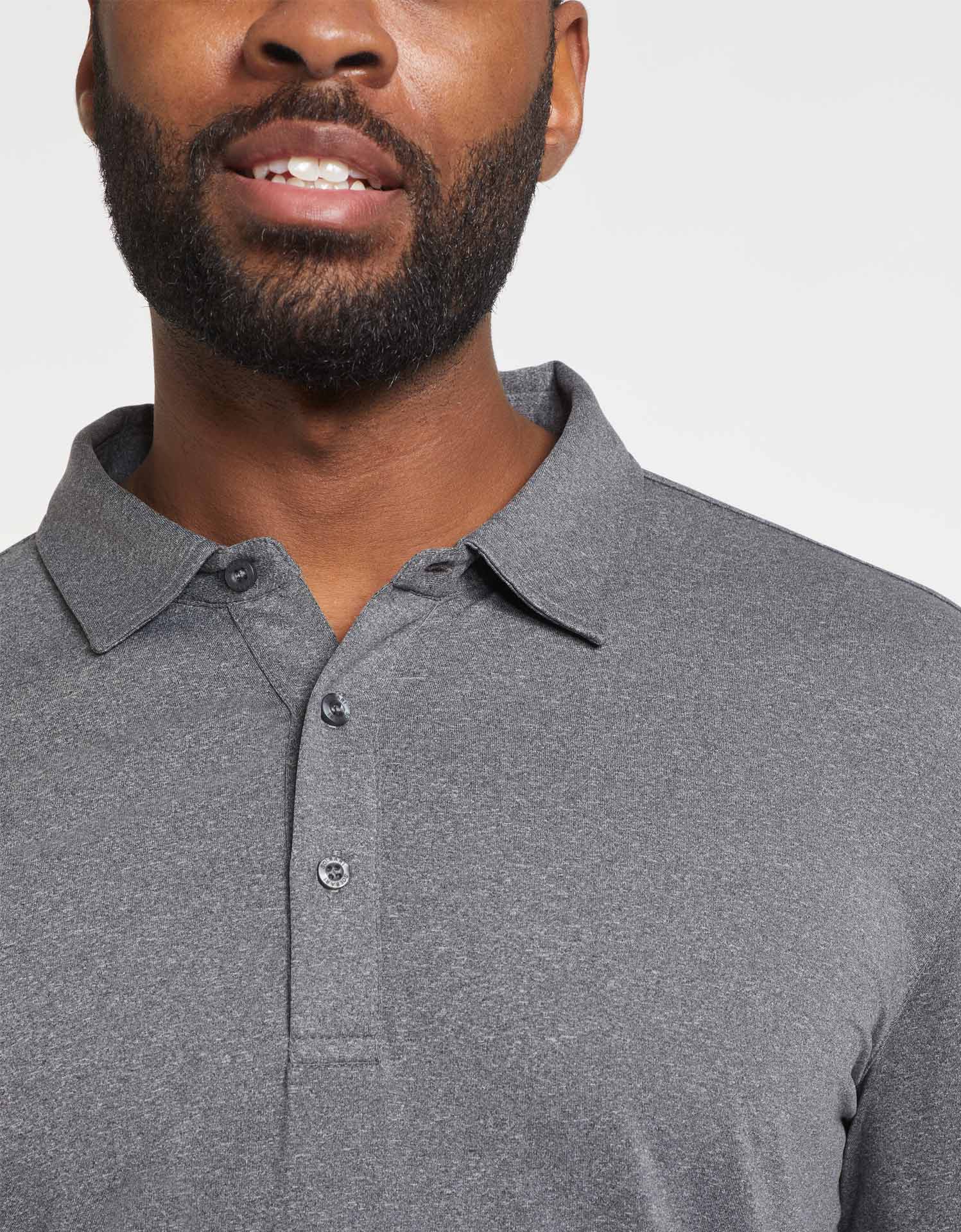 Long Sleeve Polo Shirt UPF 50+ - Image 19