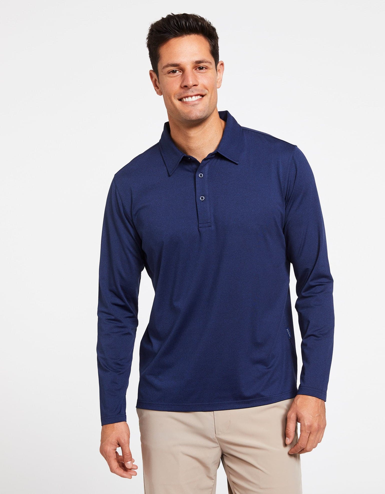 Long Sleeve Polo Shirt UPF 50+ - Image 9