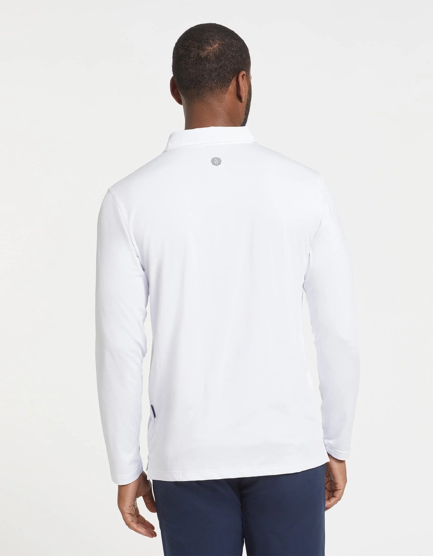 Long Sleeve Polo Shirt UPF 50+ - Image 8