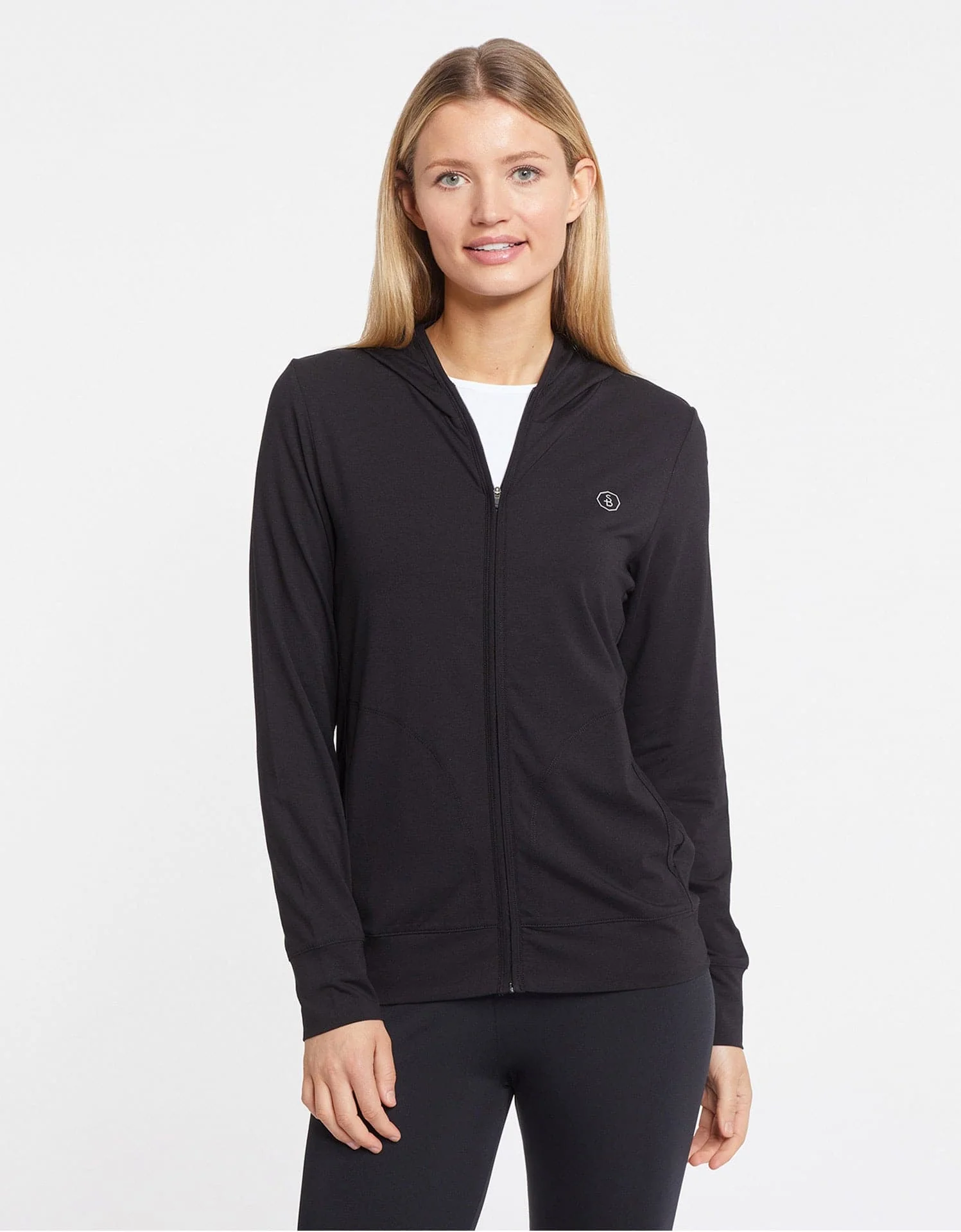 Luxe Hooded Full Zip Top UPF 50+ - Image 12