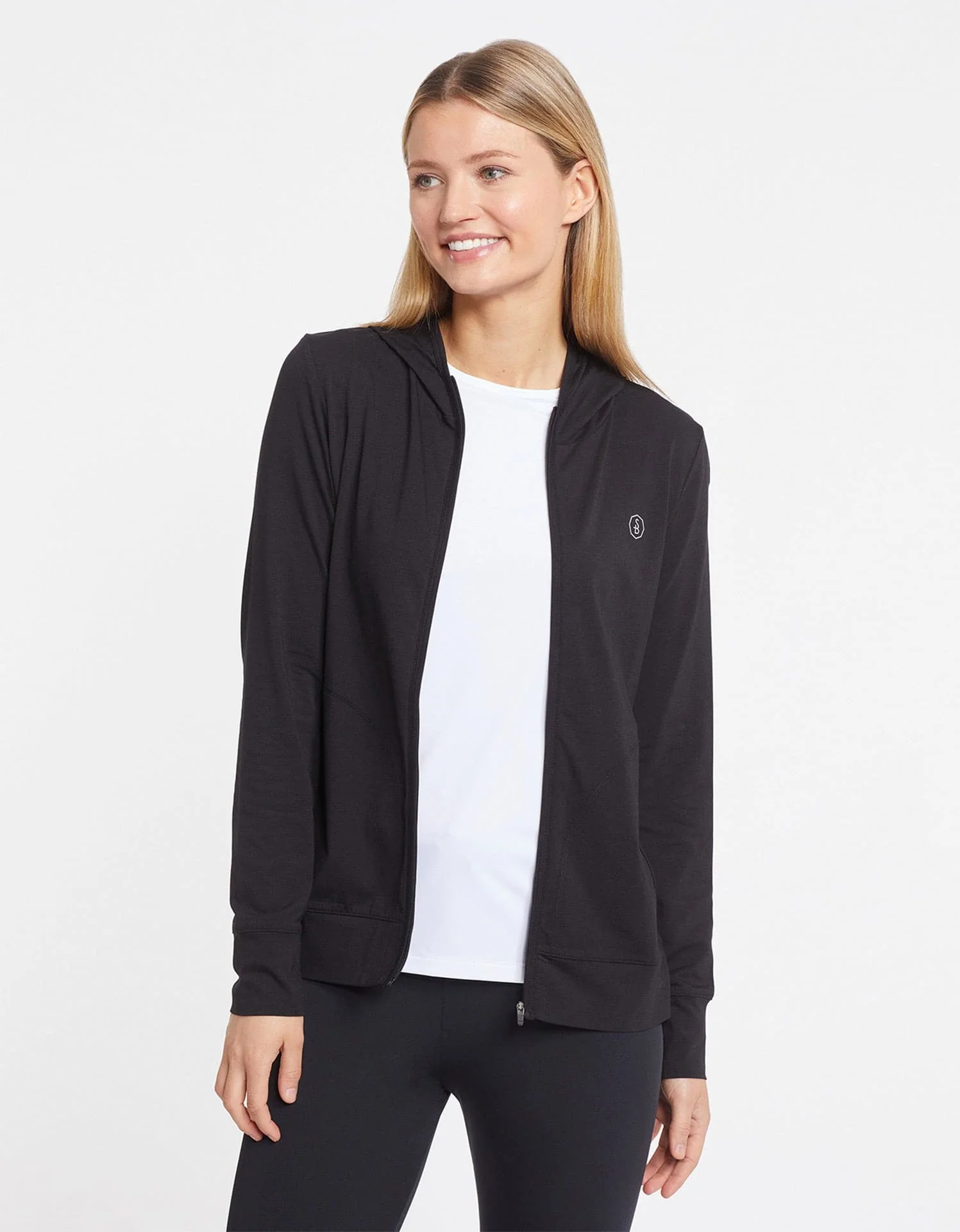Luxe Hooded Full Zip Top UPF 50+ - Image 13