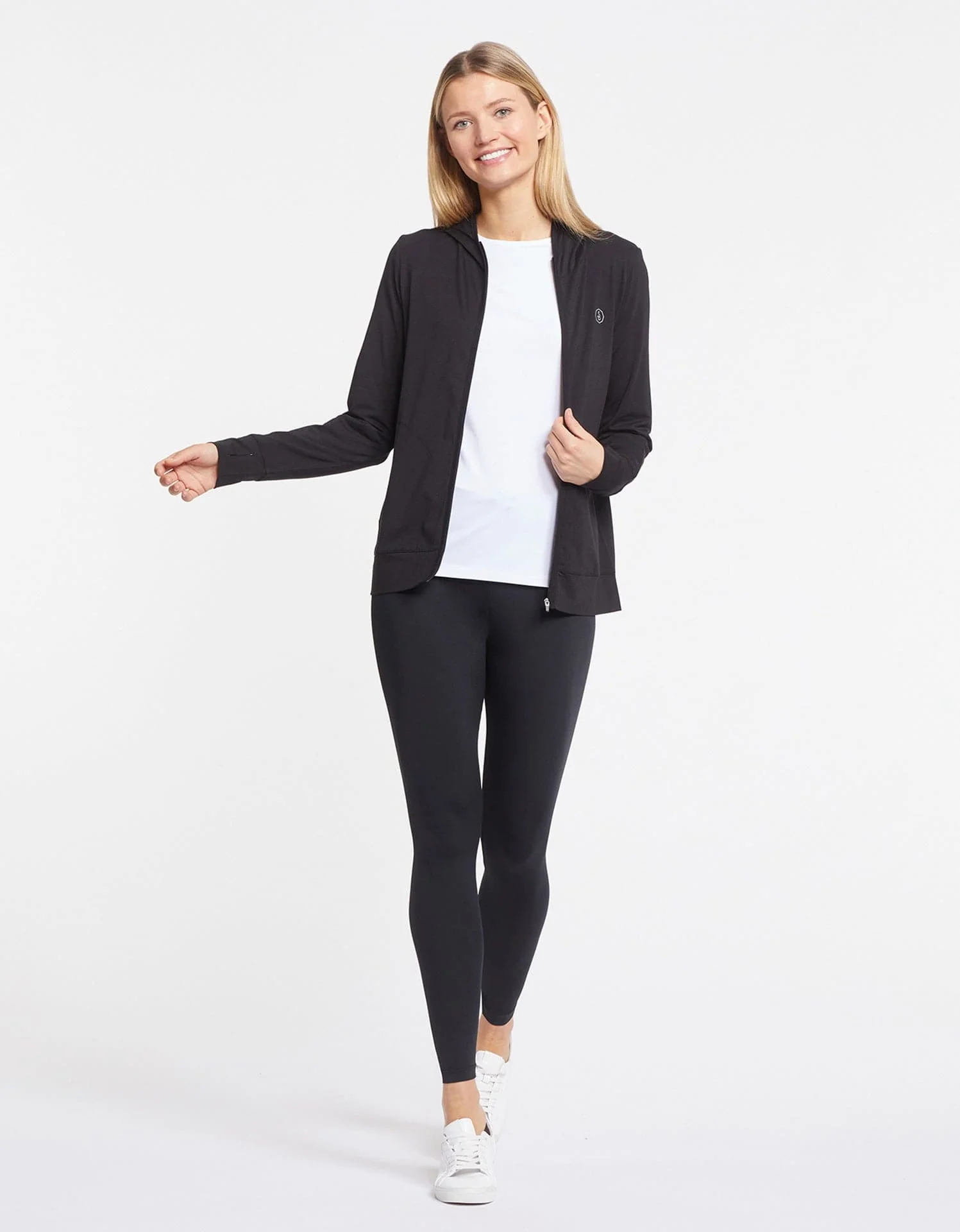 Luxe Hooded Full Zip Top UPF 50+ - Image 14