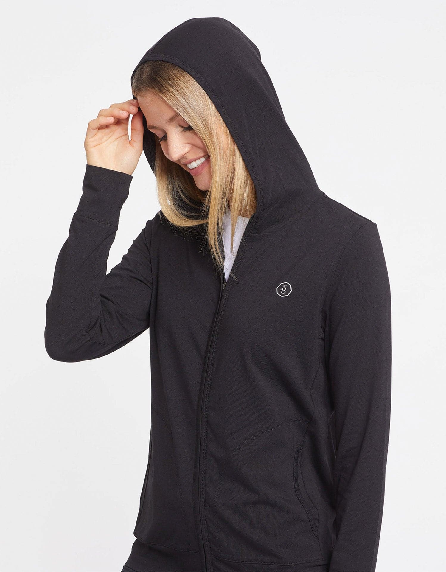 Luxe Hooded Full Zip Top UPF 50+ - Image 17
