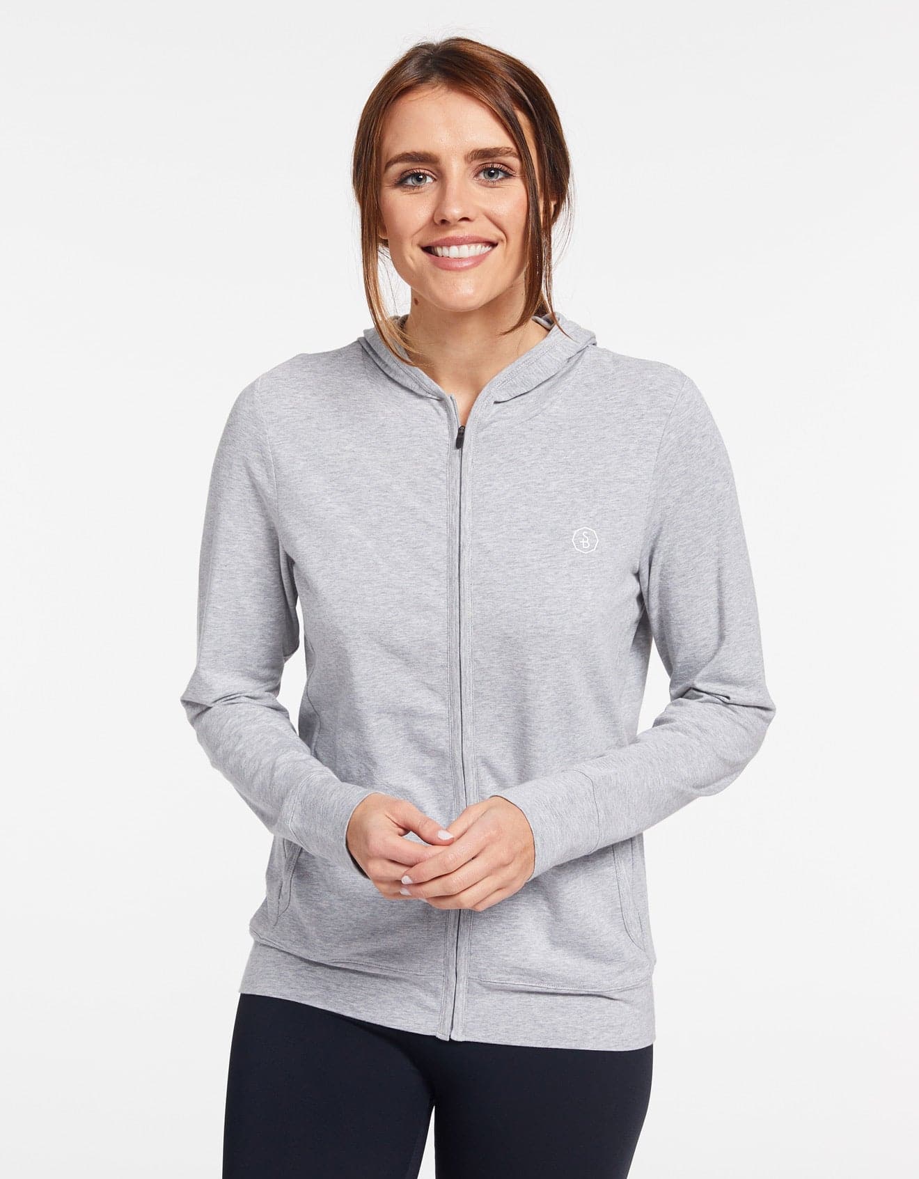 Luxe Hooded Full Zip Top UPF 50+ - Image 19