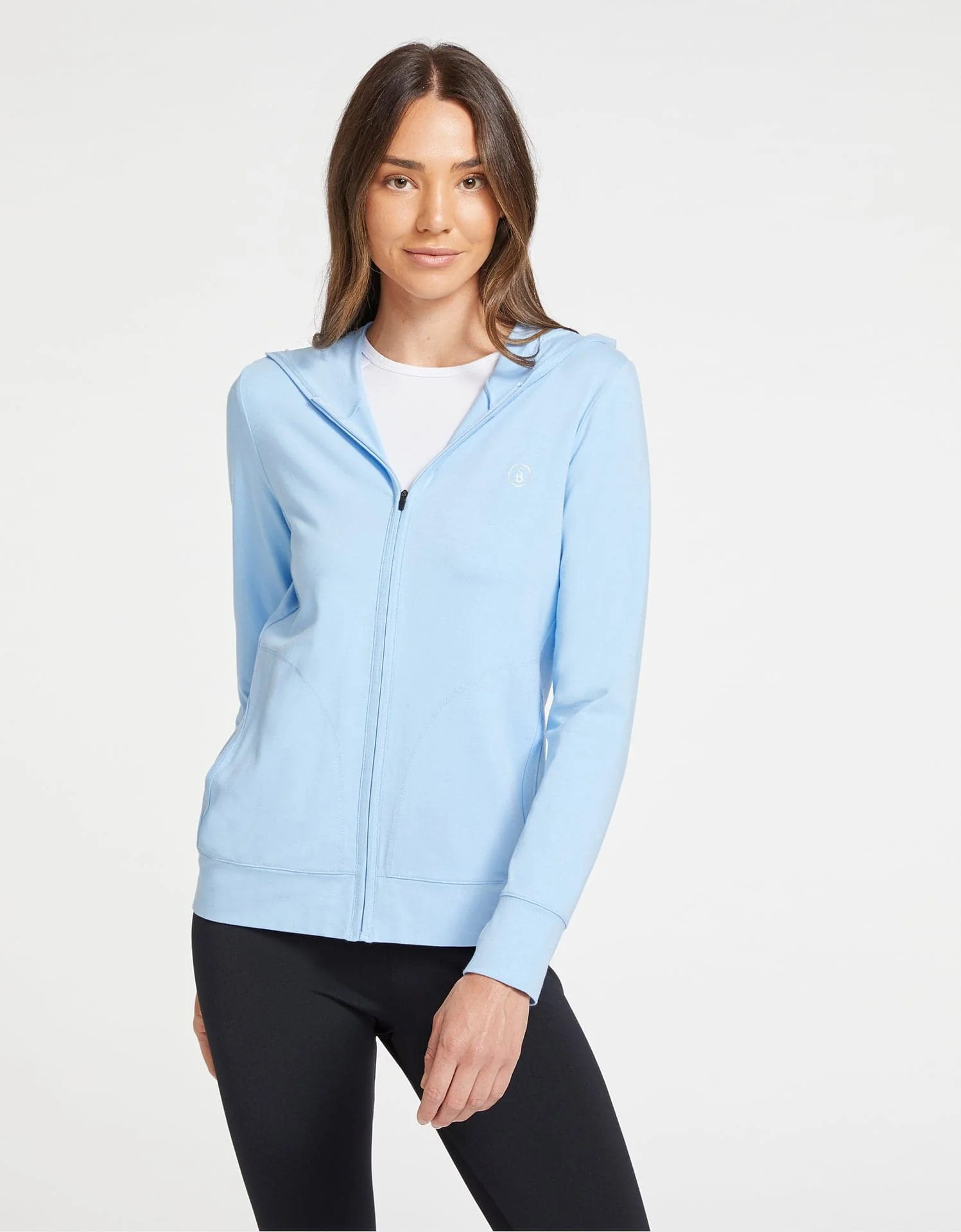 Luxe Hooded Full Zip Top UPF 50+ - Image 23