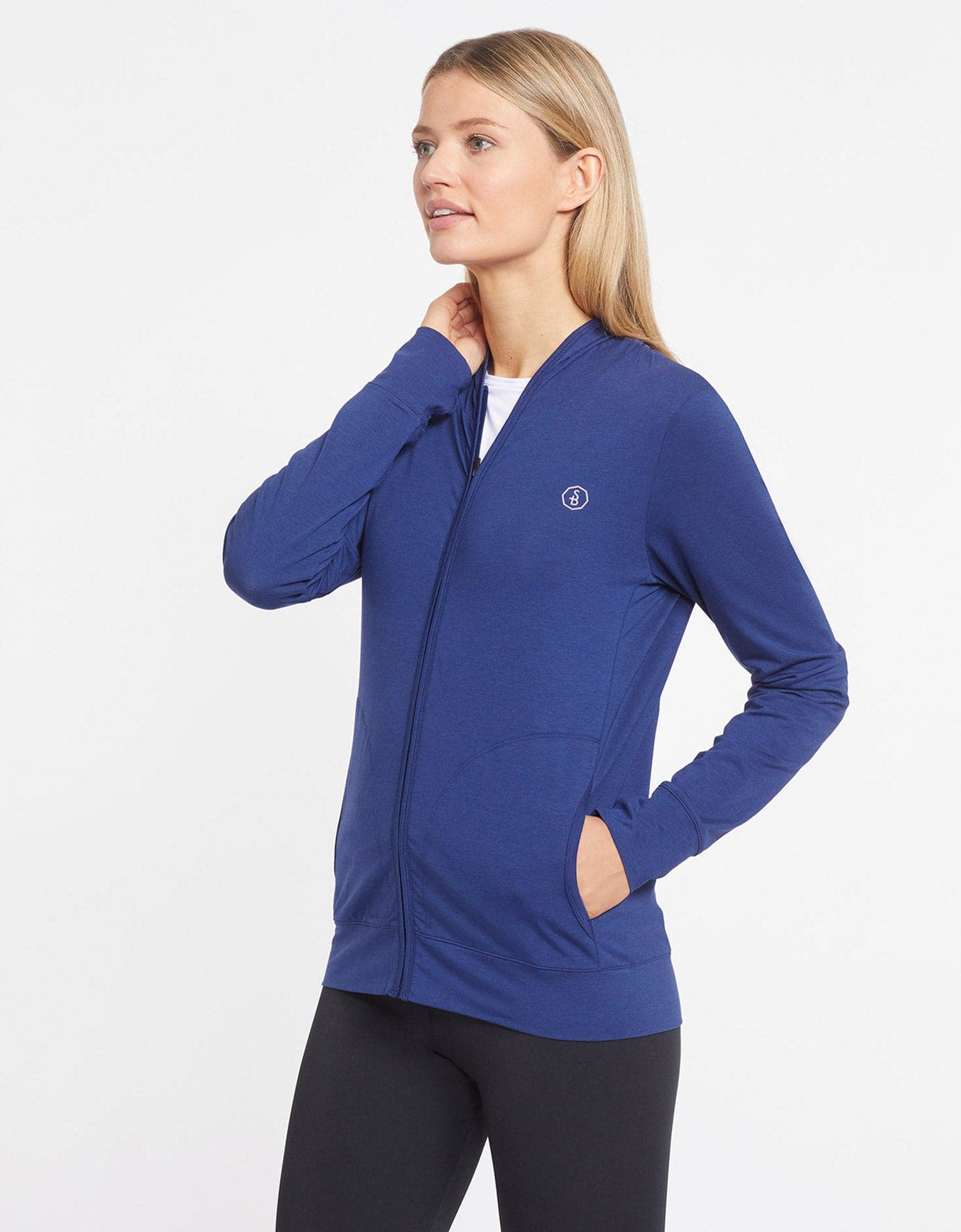 Luxe Hooded Full Zip Top UPF 50+ - Image 27