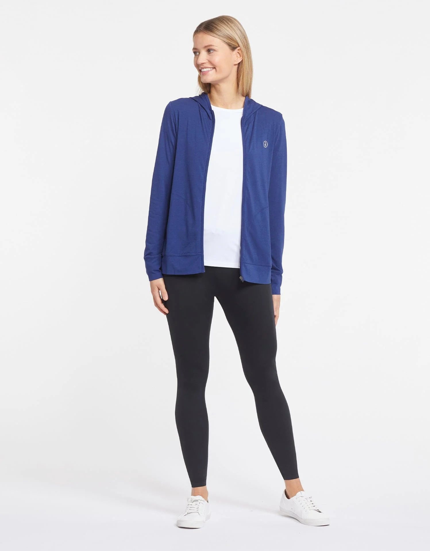 Luxe Hooded Full Zip Top UPF 50+ - Image 28
