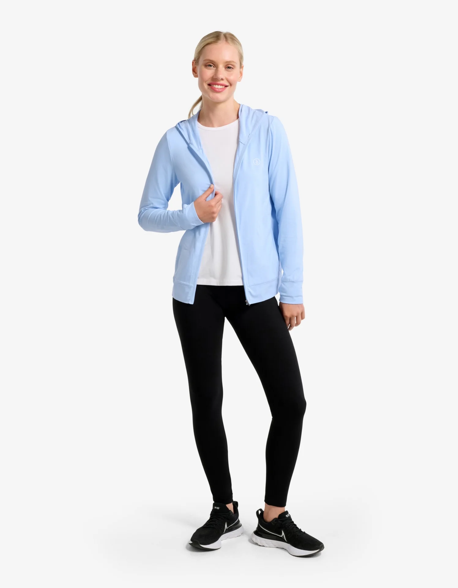 Luxe Hooded Full Zip Top UPF 50+ - Image 46