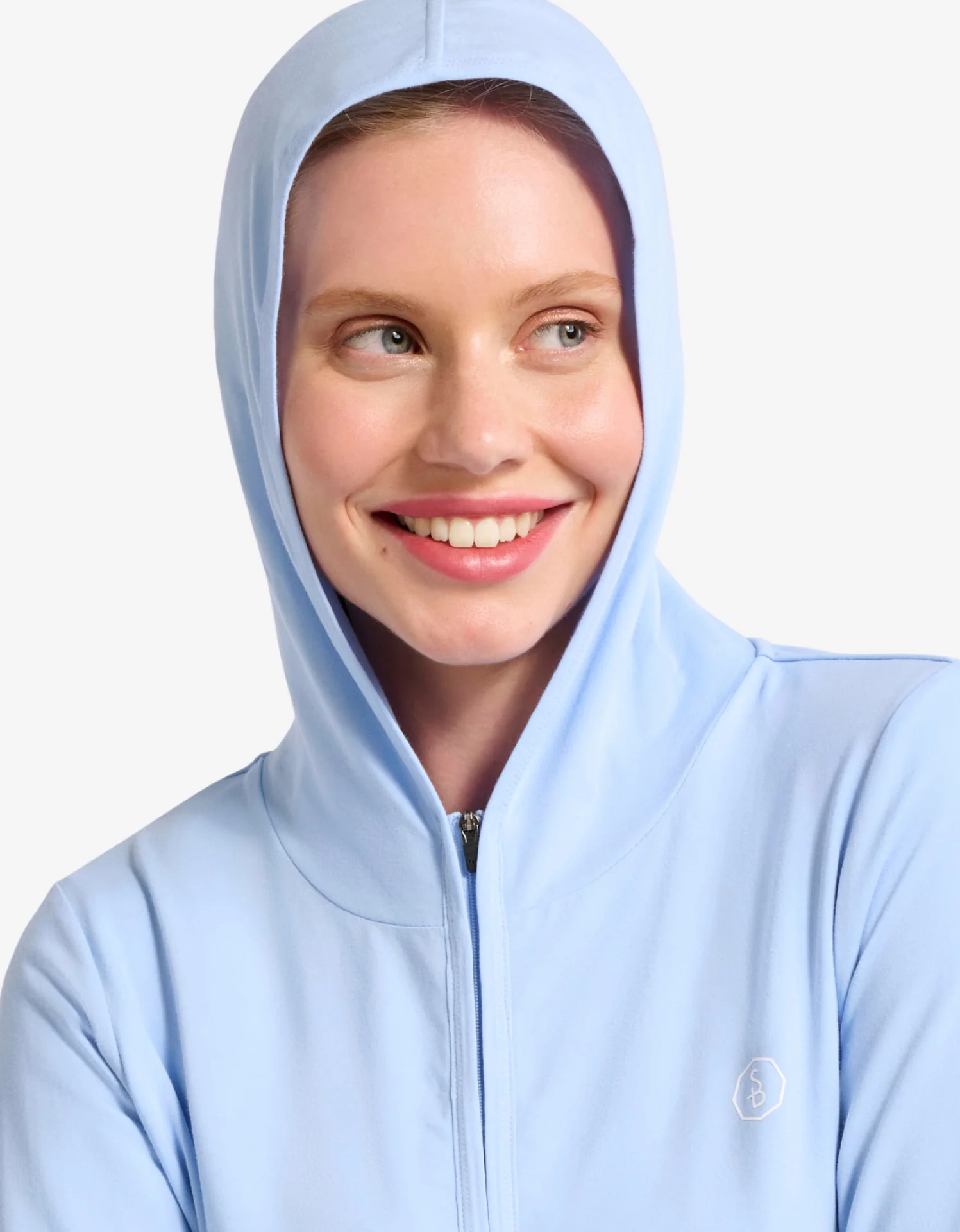 Luxe Hooded Full Zip Top UPF 50+ - Image 48