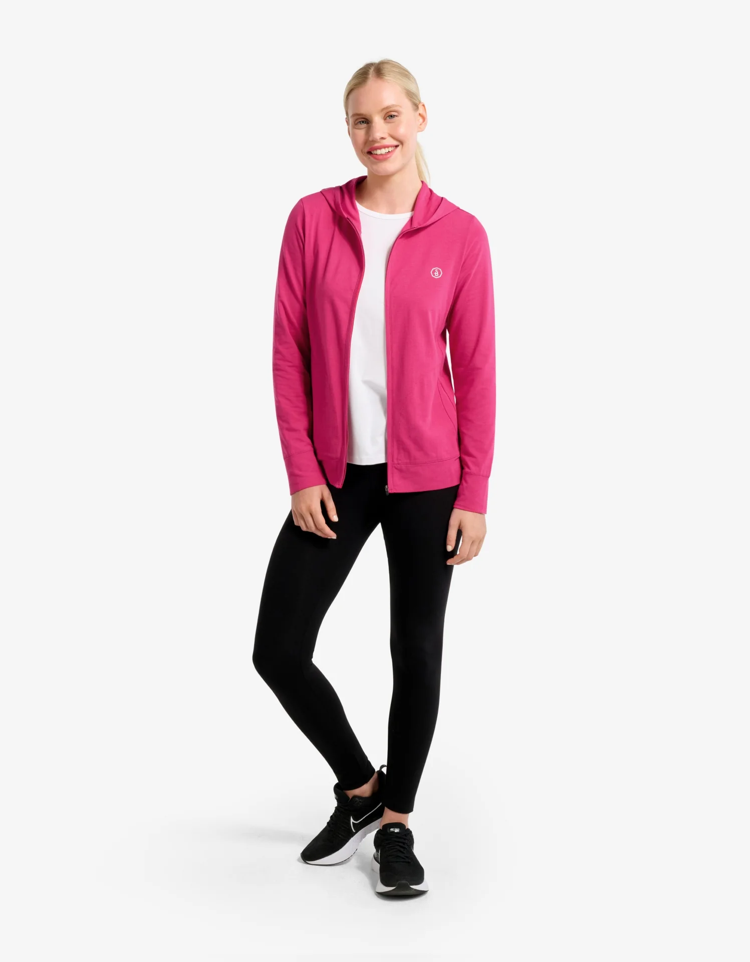 Luxe Hooded Full Zip Top UPF 50+ - Image 5