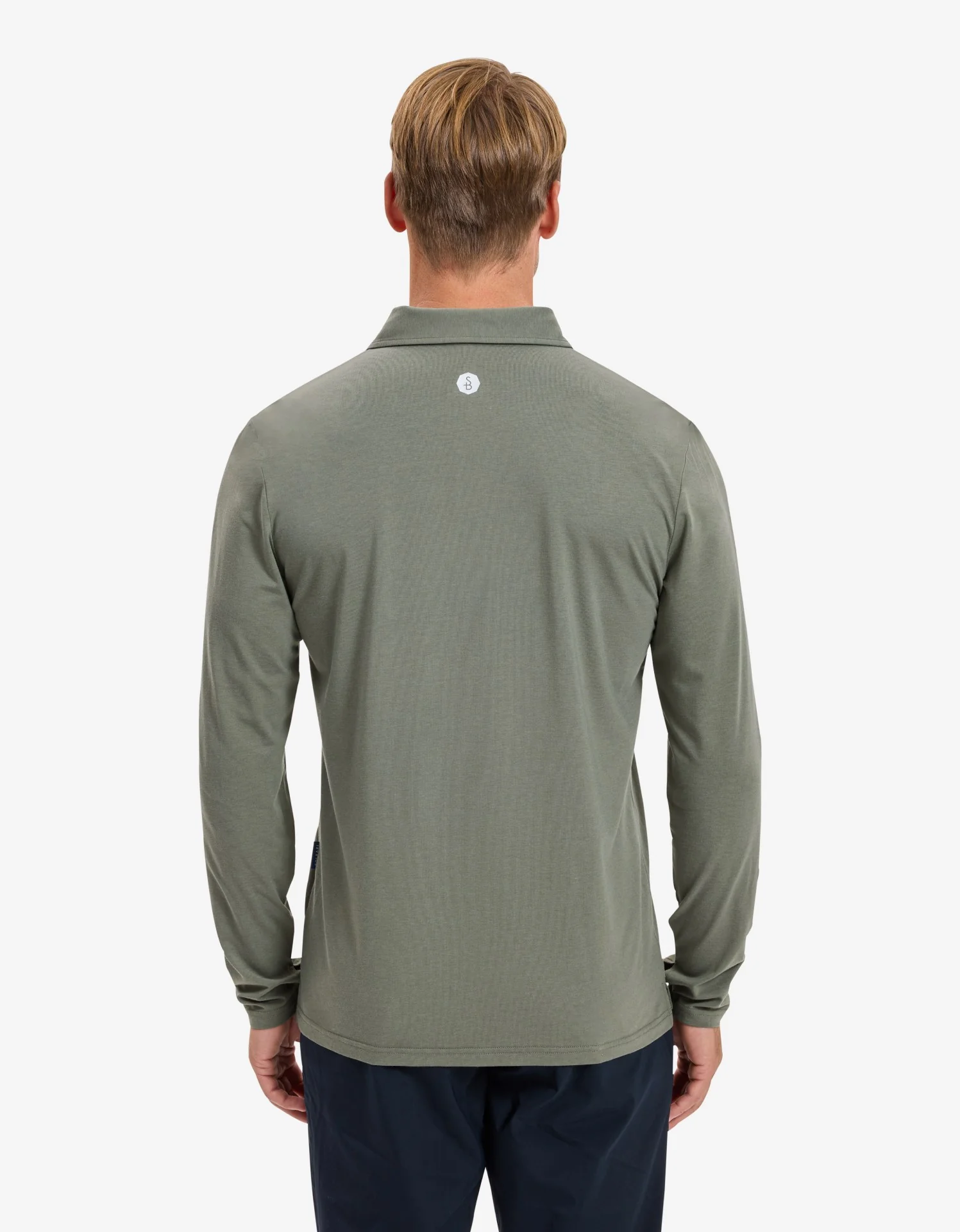 Long Sleeve Polo Shirt UPF 50+ - Image 23