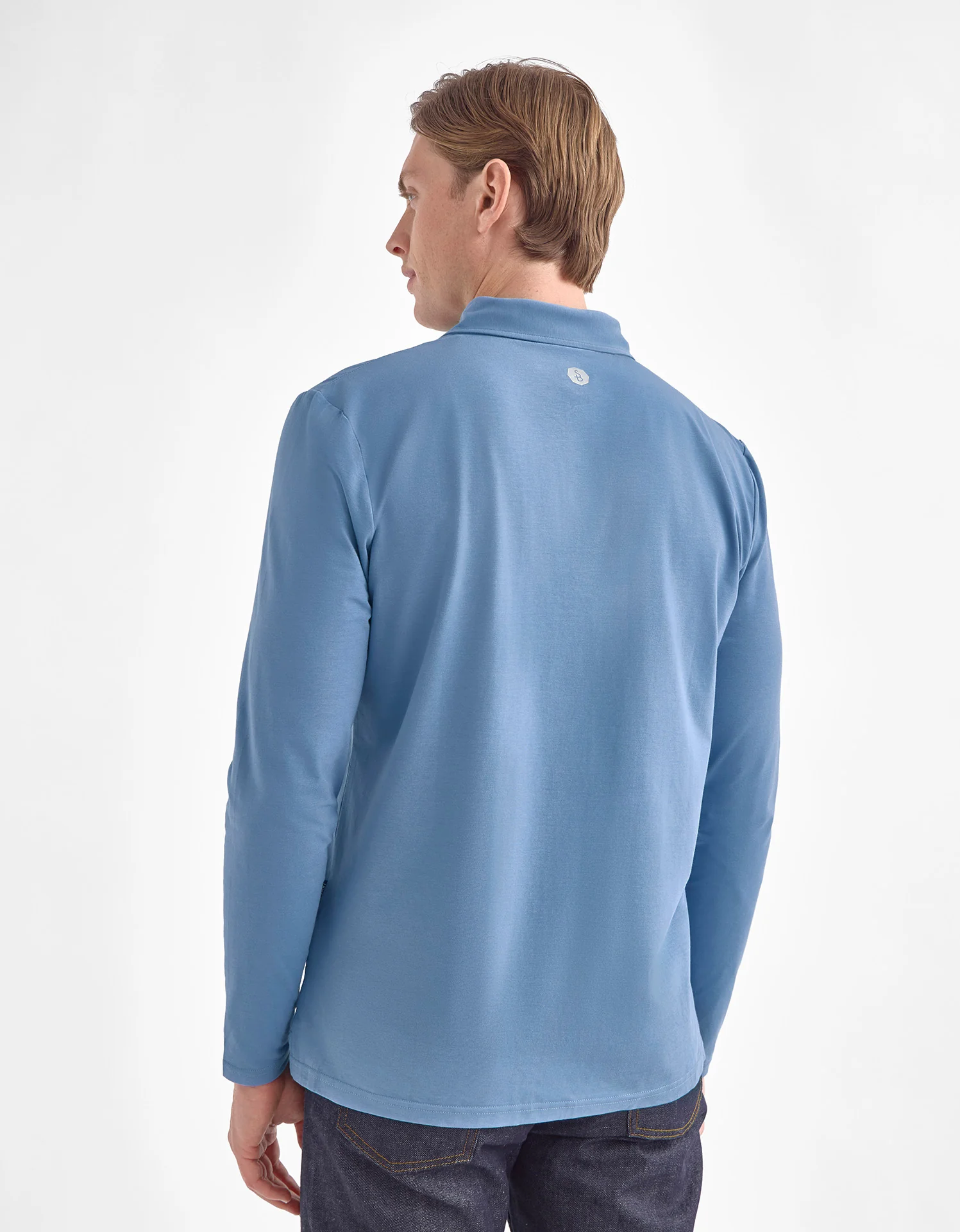 Long Sleeve Polo Shirt UPF 50+ - Image 29