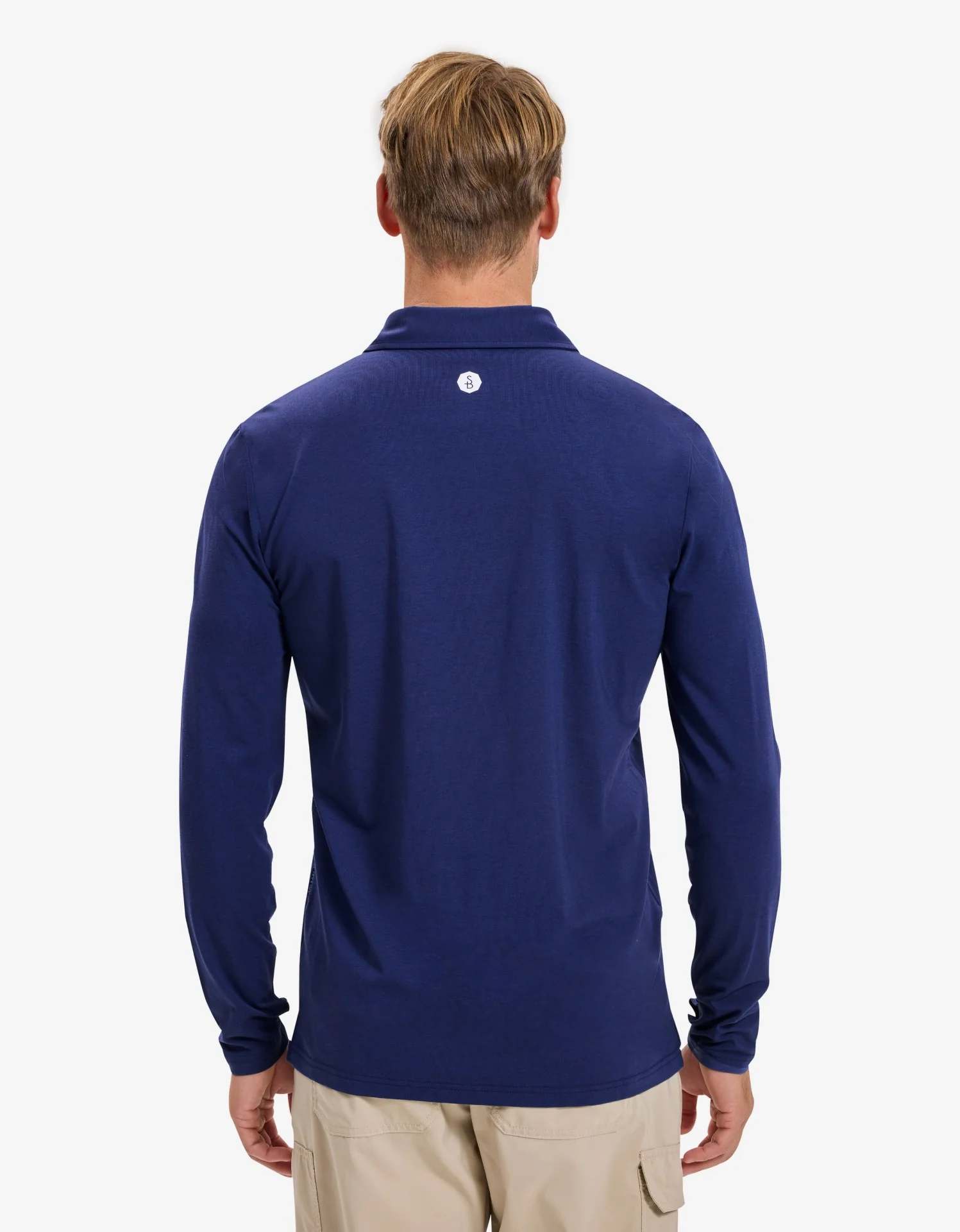 Long Sleeve Polo Shirt UPF 50+ - Image 35