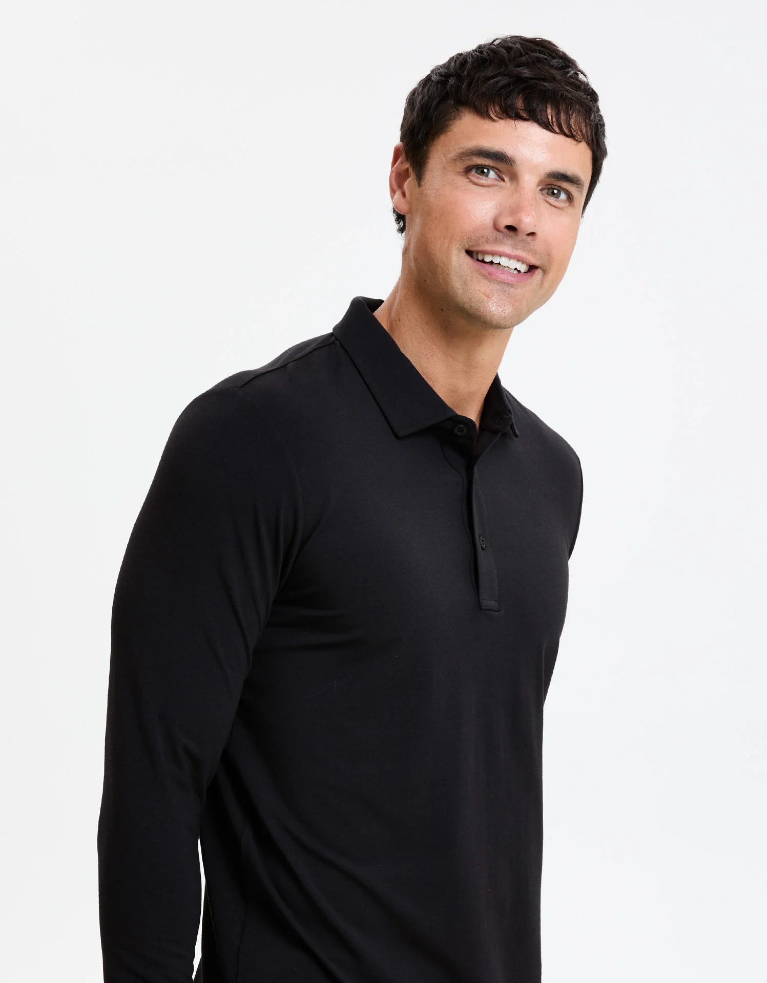Long Sleeve Polo Shirt UPF 50+ - Image 40