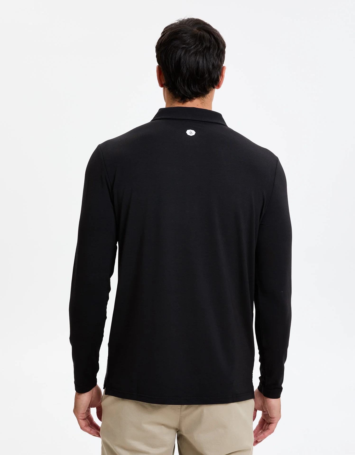 Long Sleeve Polo Shirt UPF 50+ - Image 41