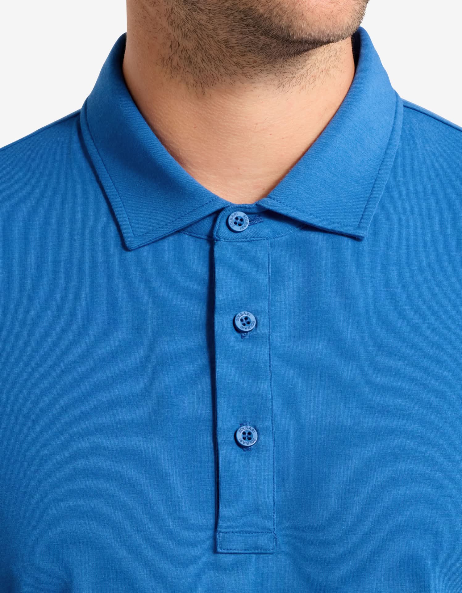 Long Sleeve Polo Shirt UPF 50+ - Image 9
