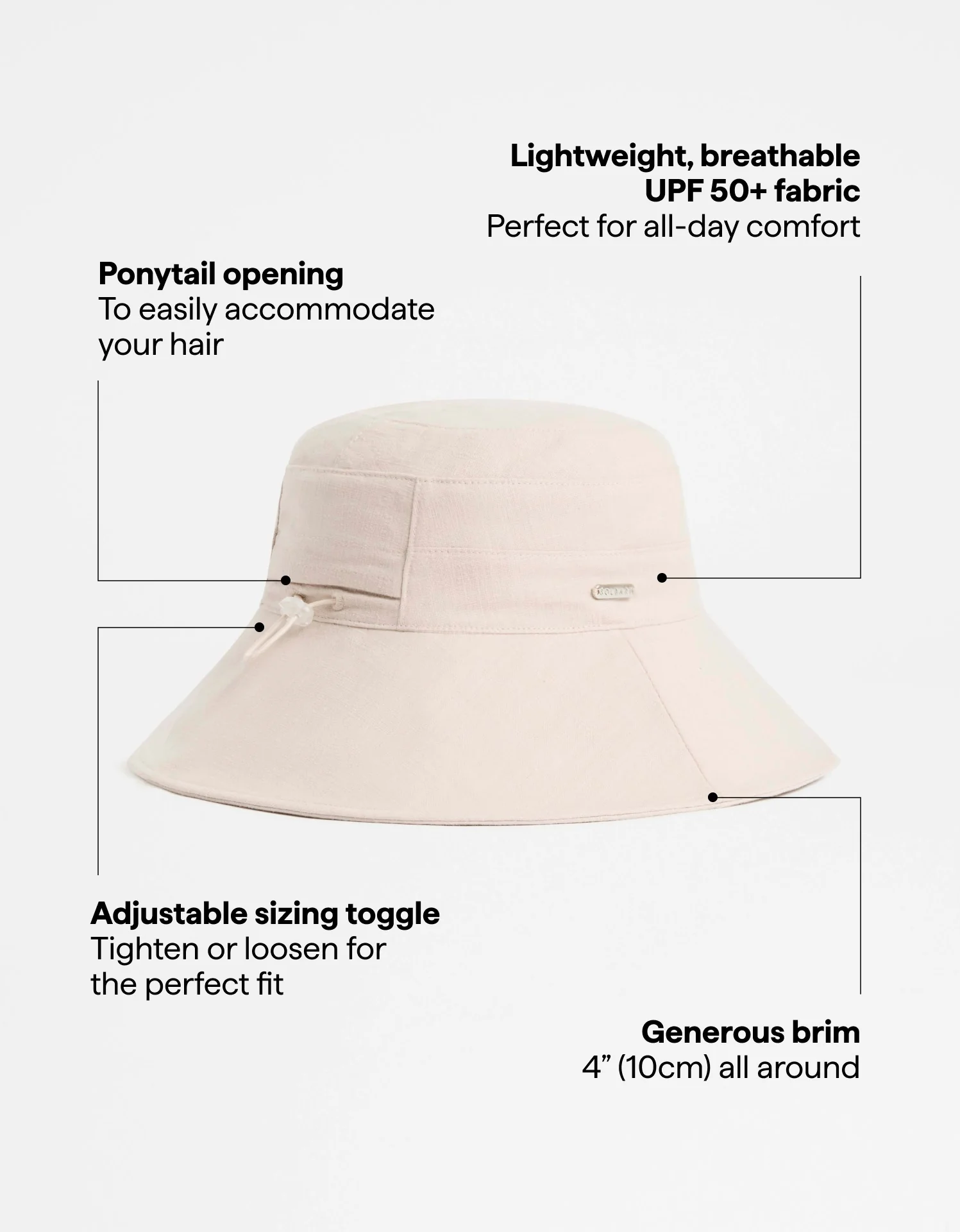 Resort Wide Brim Sun Hat UPF 50+ - Image 22