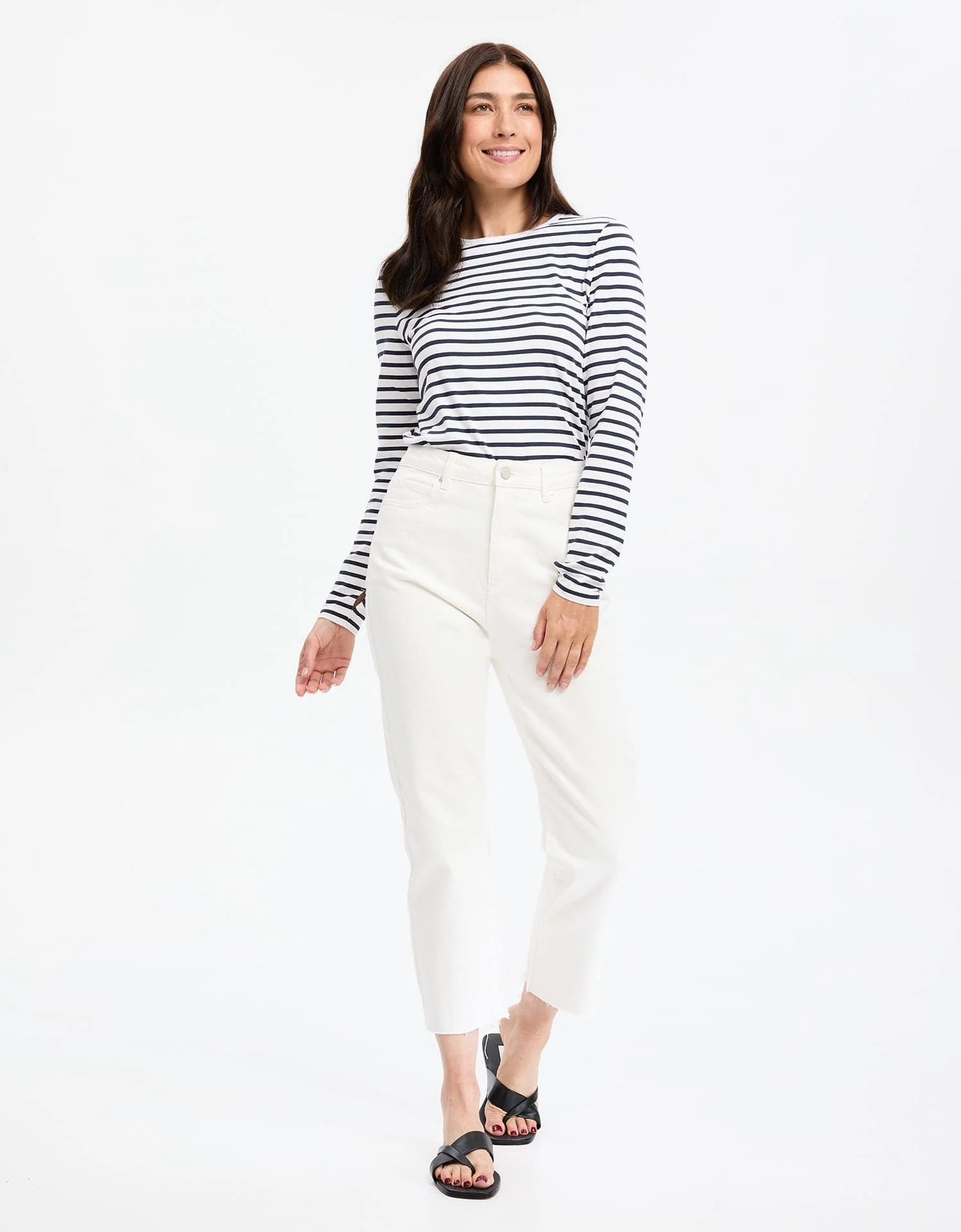Stripe Long Sleeve T-Shirt UPF 50+ - Image 5