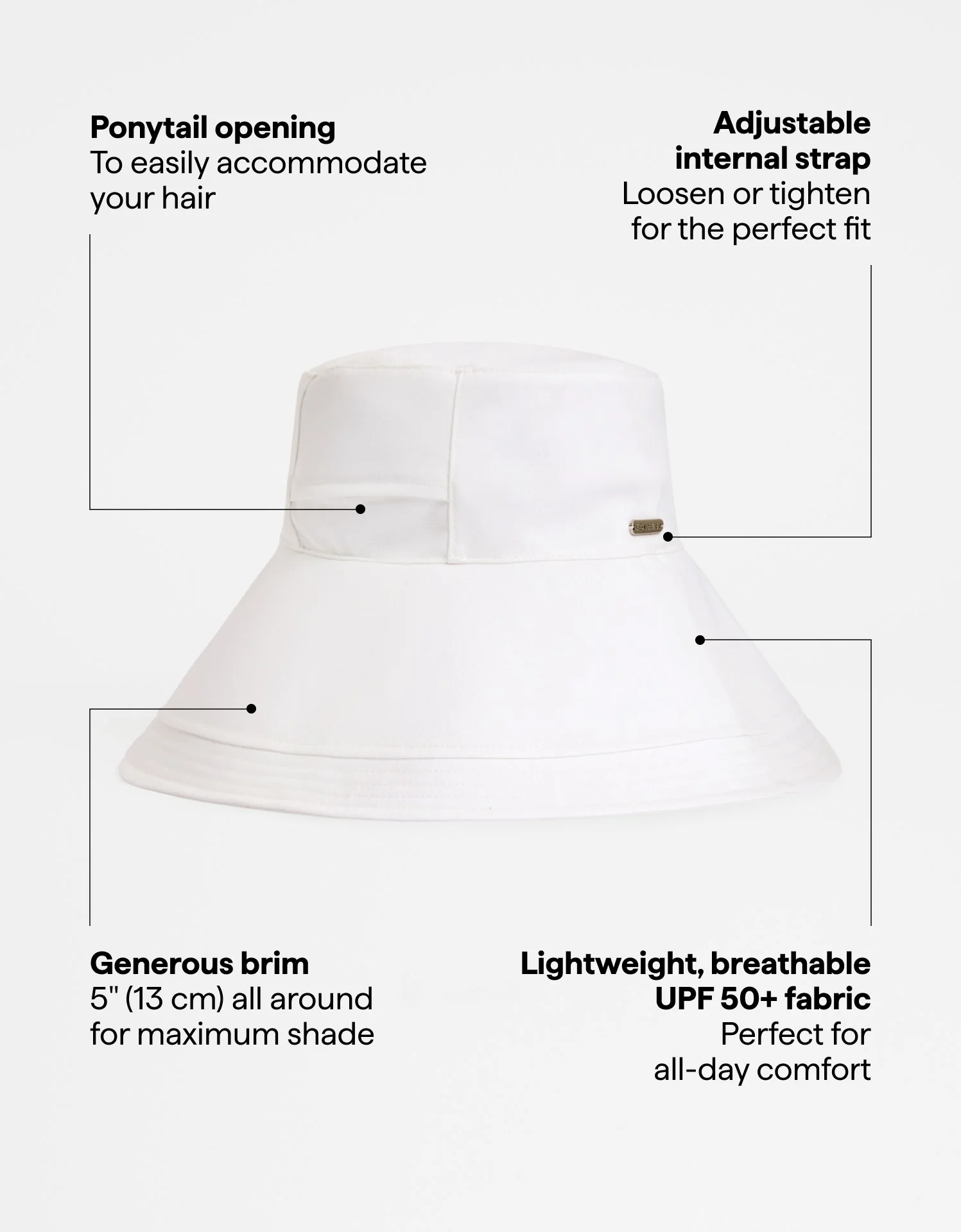 Summer Ultra Wide Brim Sun Hat UPF 50+ - Image 25