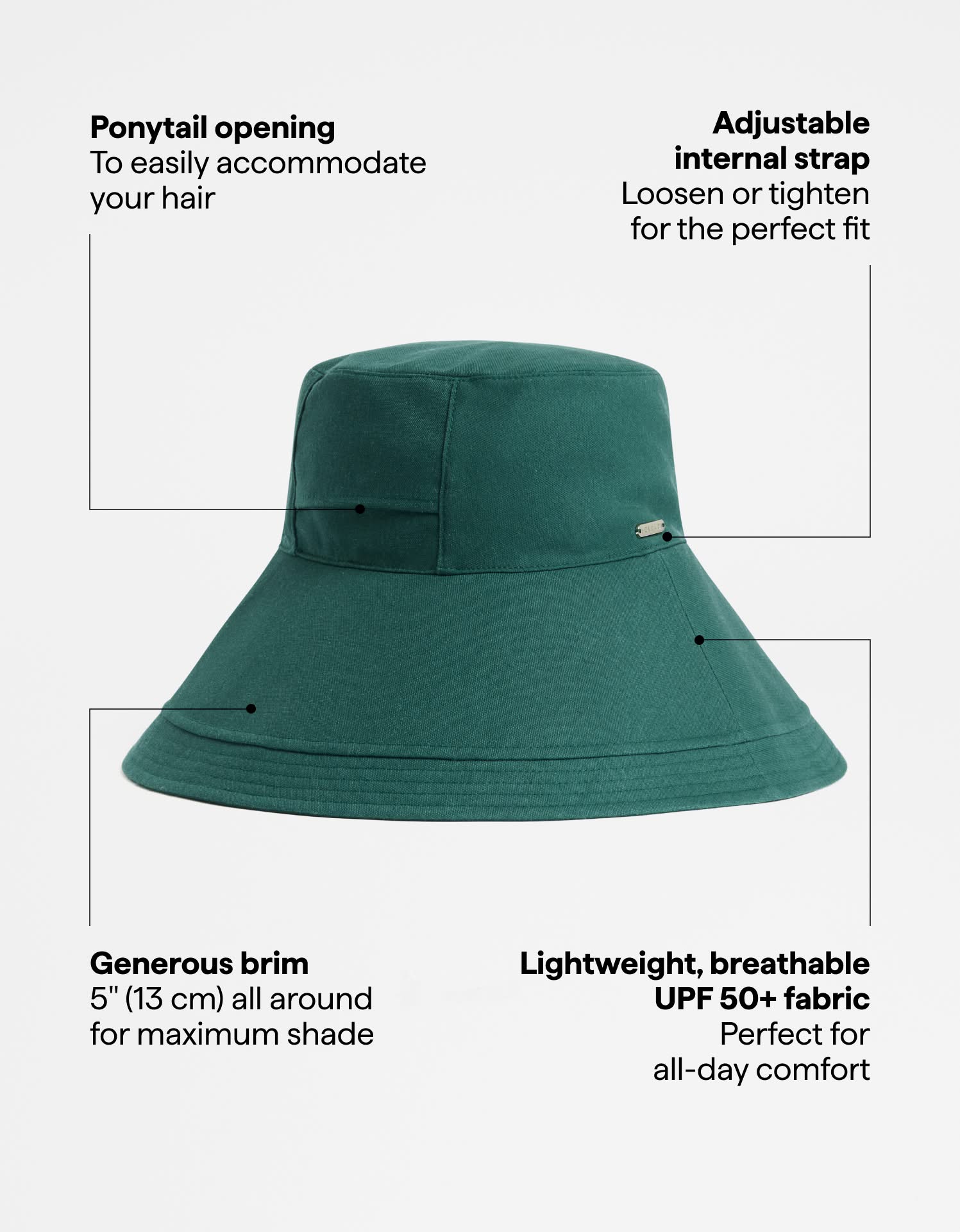 Summer Ultra Wide Brim Sun Hat UPF 50+ - Image 31