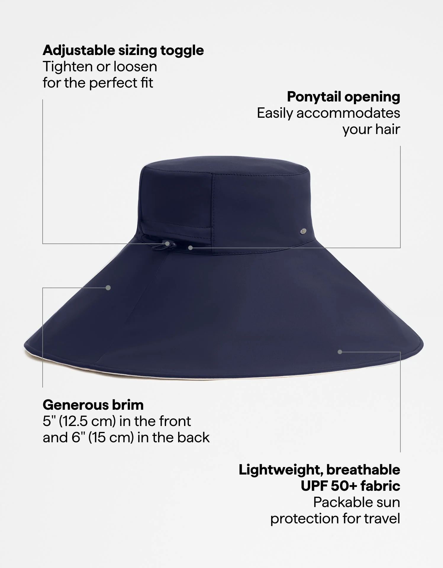 Ultra Wide Brim Hat UPF 50+ - Image 44
