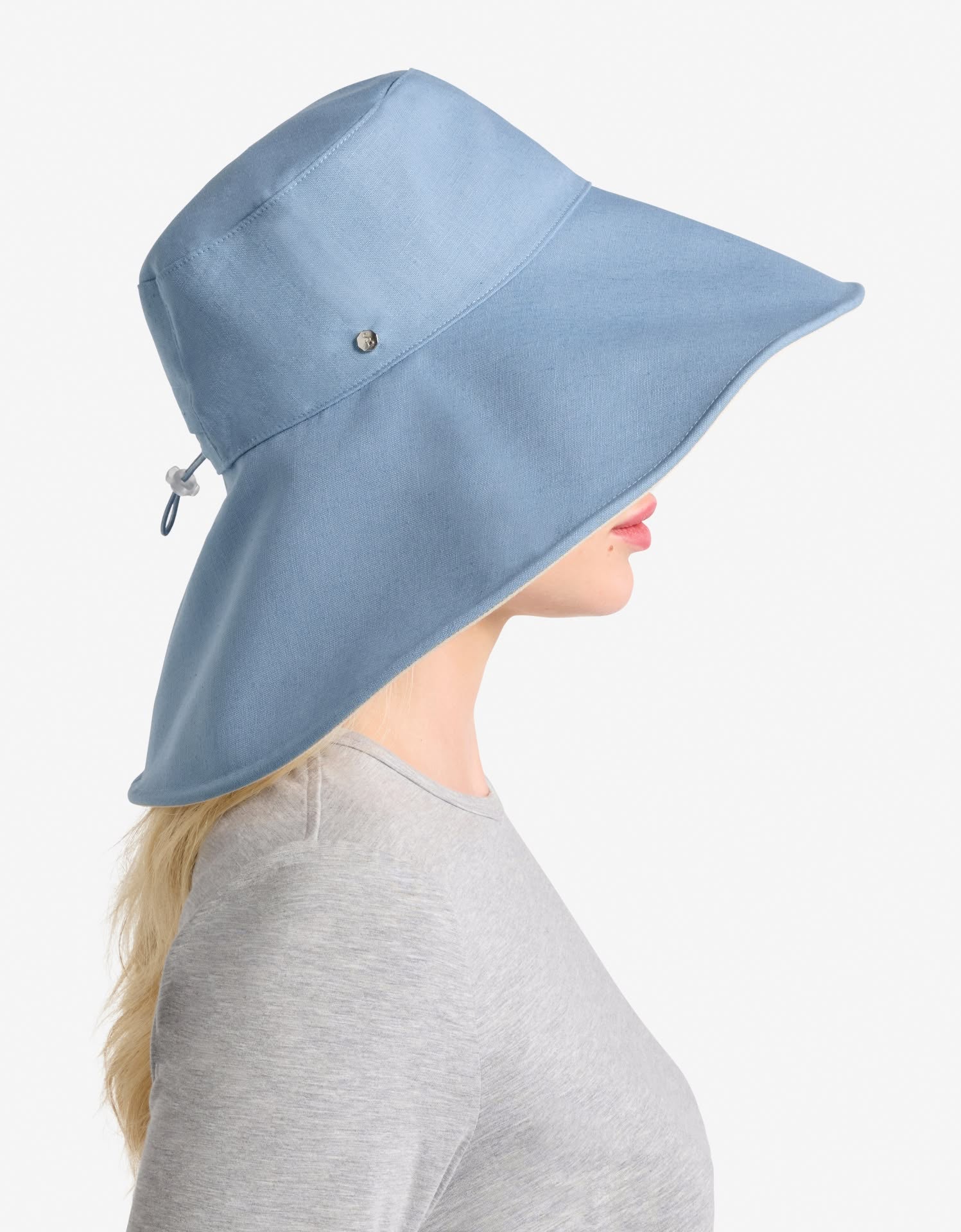 Ultra Wide Cotton Linen Hat UPF 50+ - Image 14