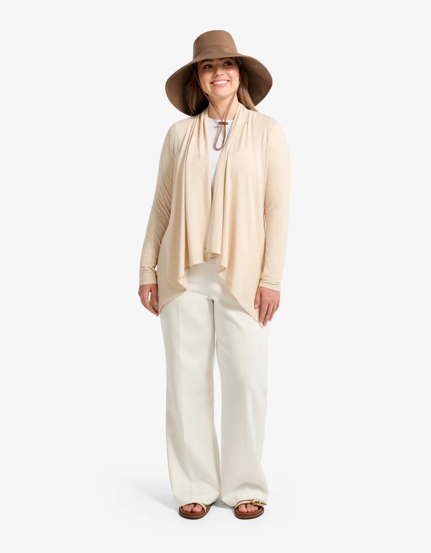 Ultra Wide Cotton Linen Hat UPF 50+ - Image 17