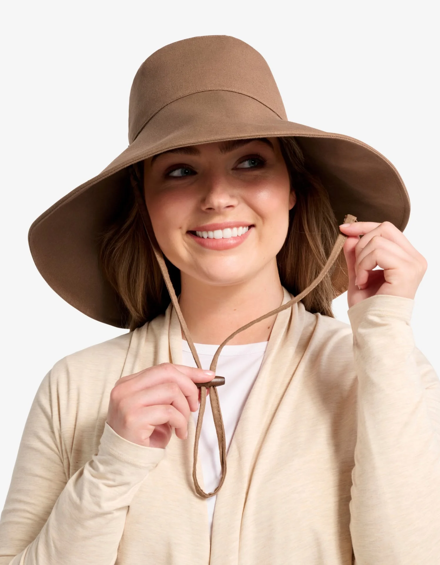 Ultra Wide Cotton Linen Hat UPF 50+ - Image 20