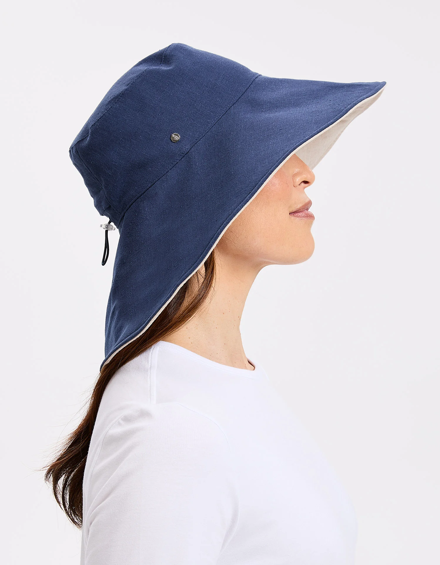 Ultra Wide Cotton Linen Hat UPF 50+ - Image 42