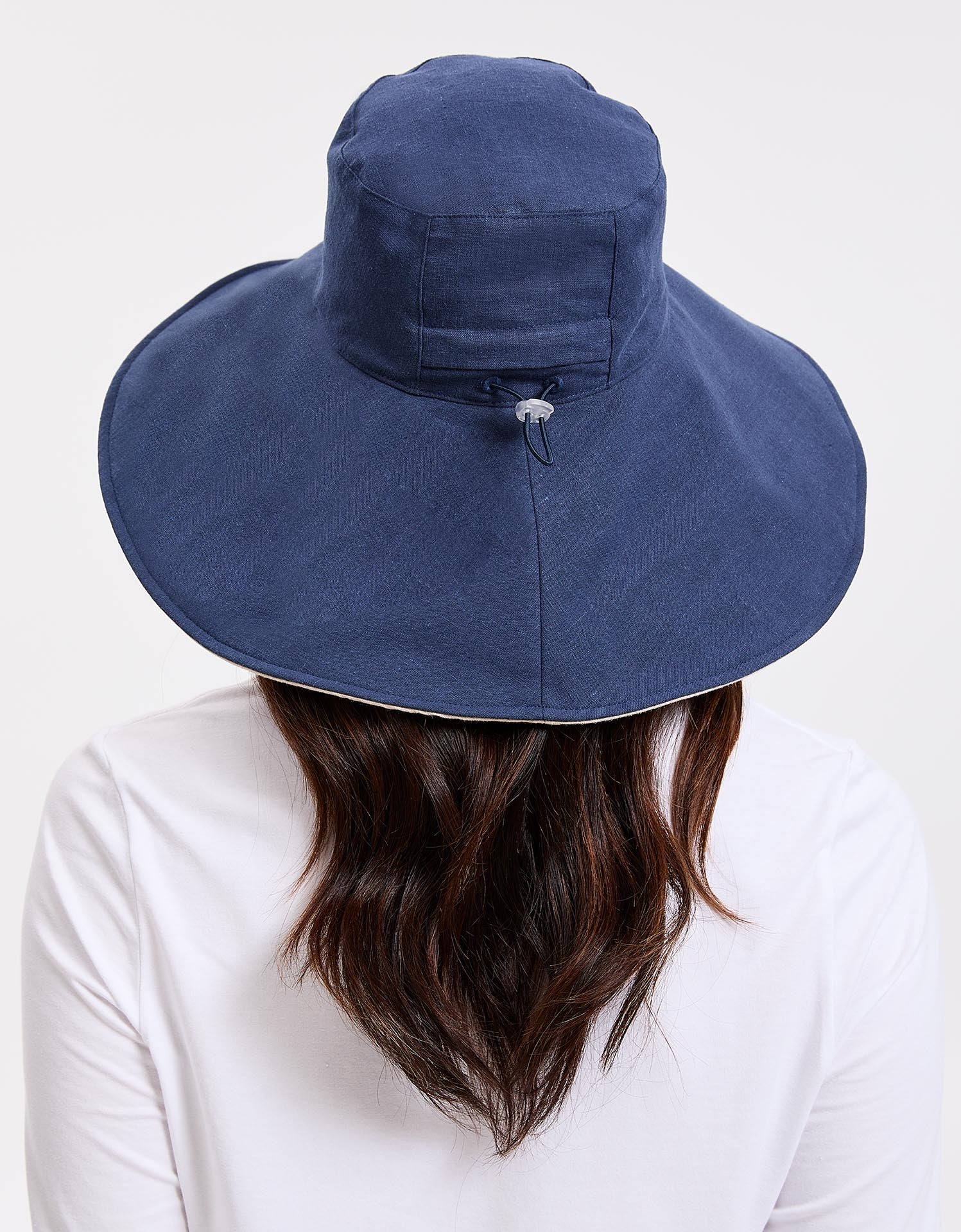 Ultra Wide Cotton Linen Hat UPF 50+ - Image 43