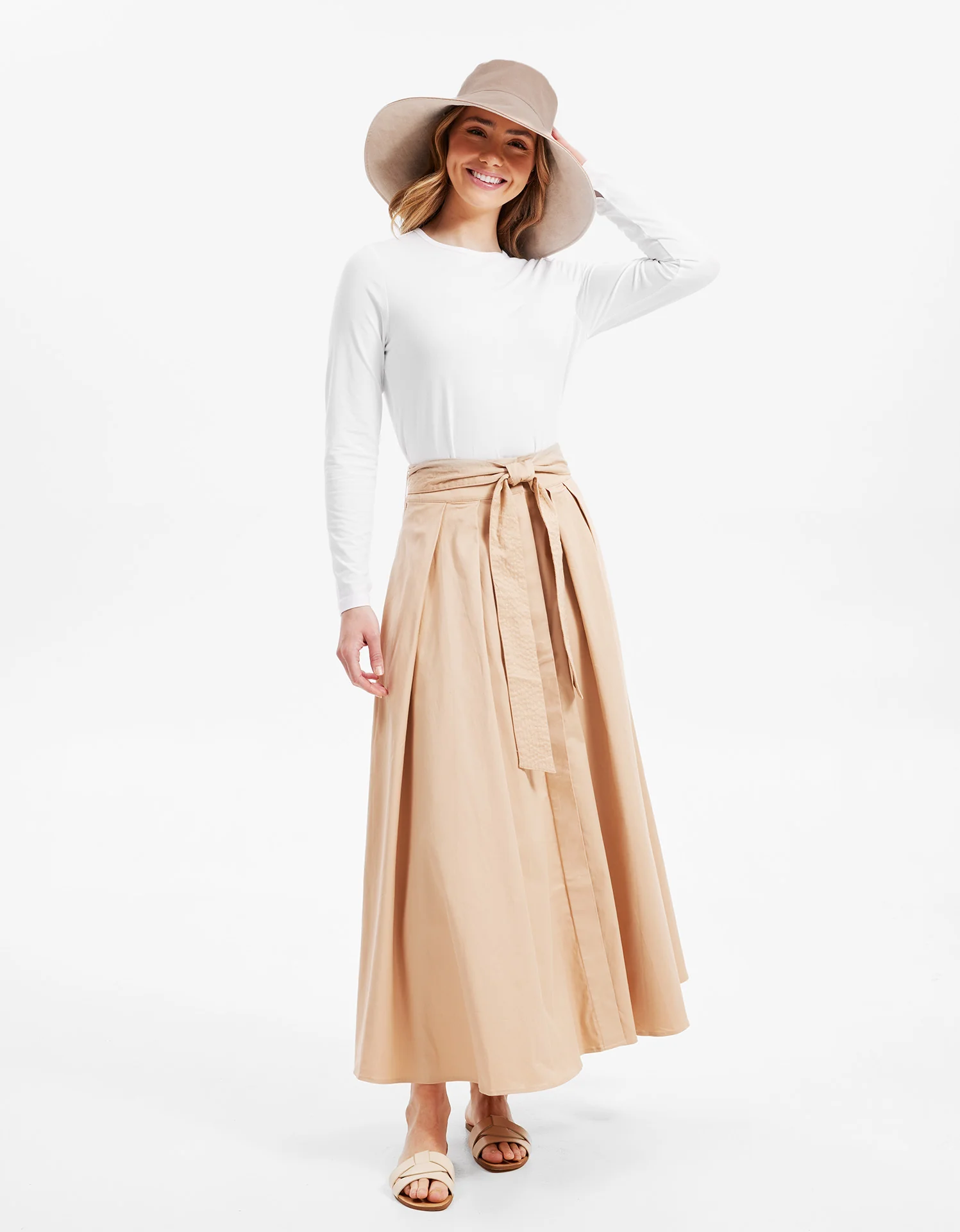 Ultra Wide Cotton Linen Hat UPF 50+ - Image 5