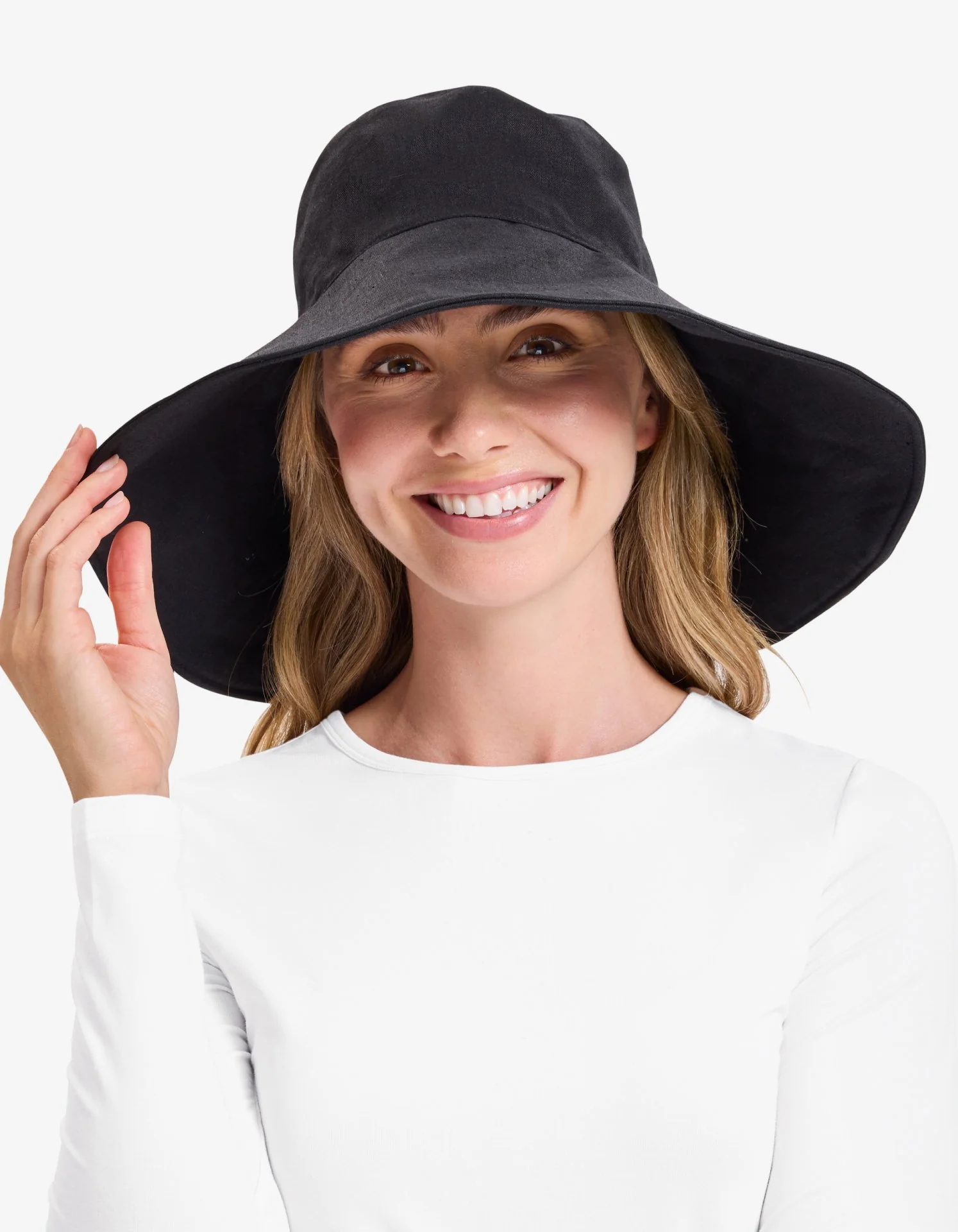 Ultra Wide Cotton Linen Hat UPF 50+ - Image 52