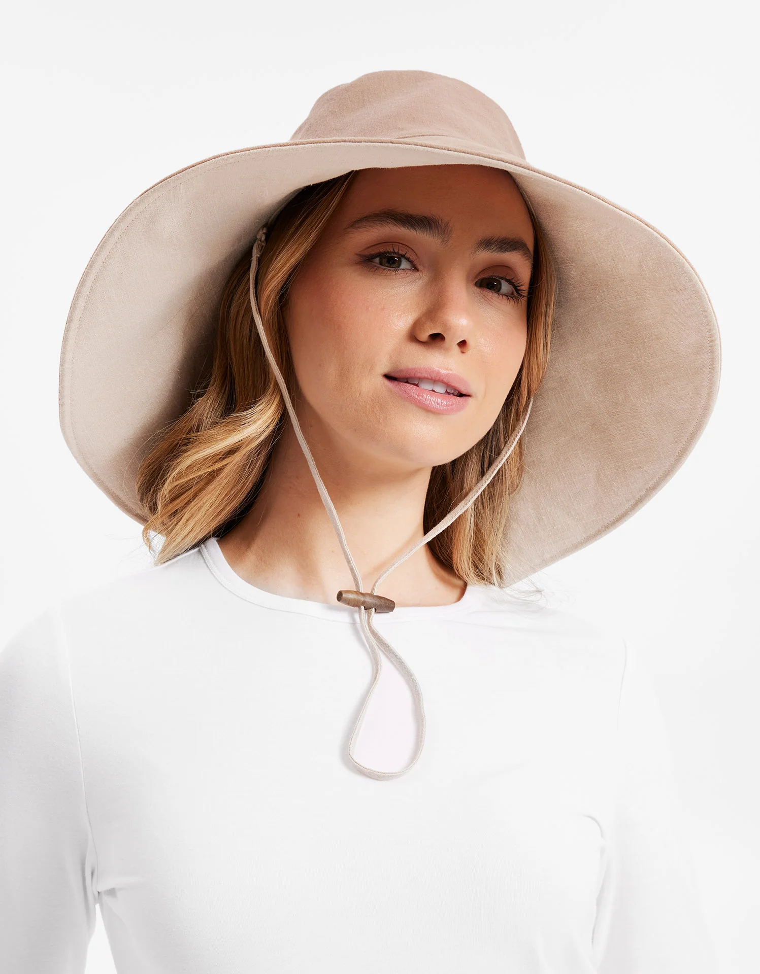 Ultra Wide Cotton Linen Hat UPF 50+ - Image 6