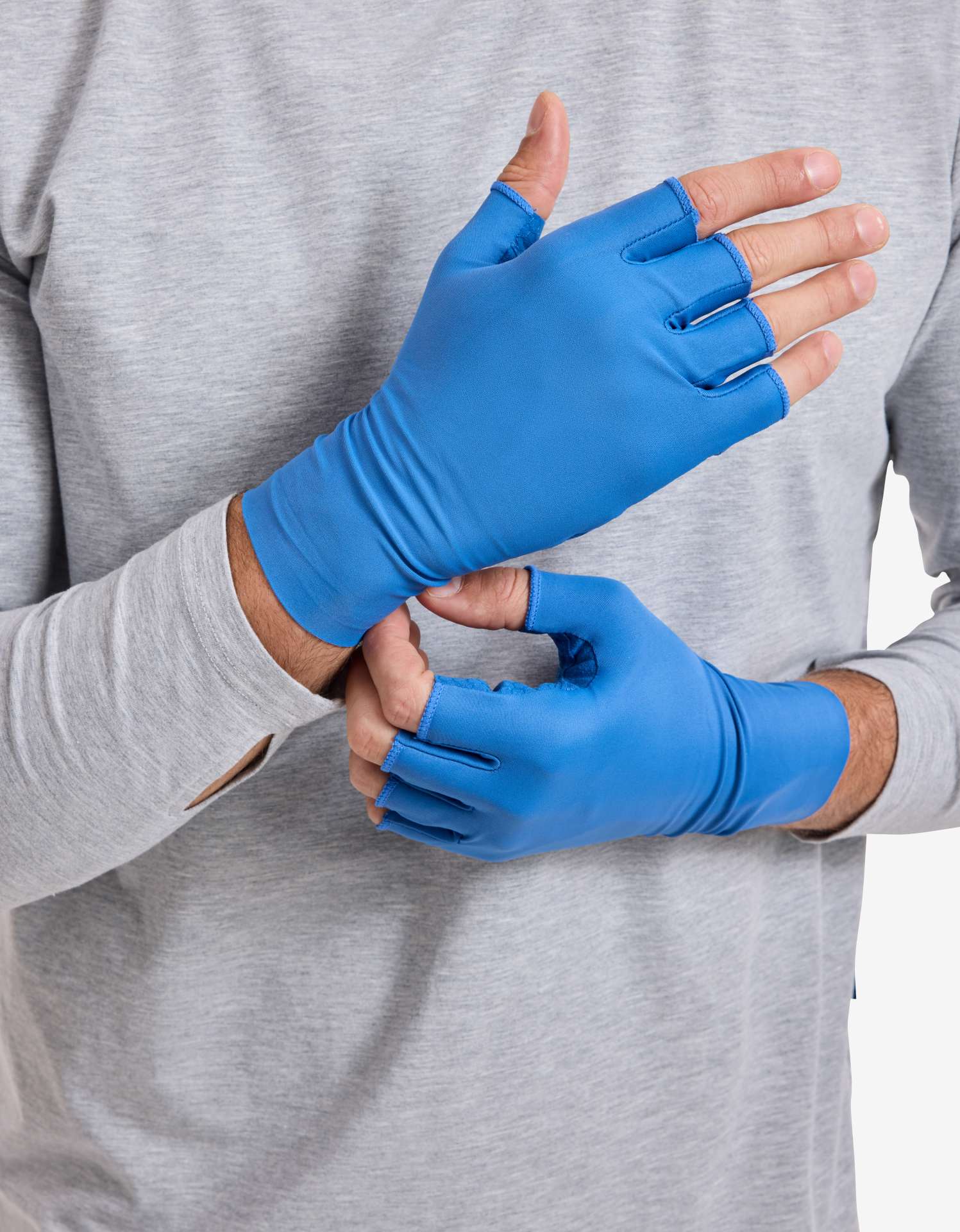 UV Fingerless Sun Gloves UPF 50+ - Image 3