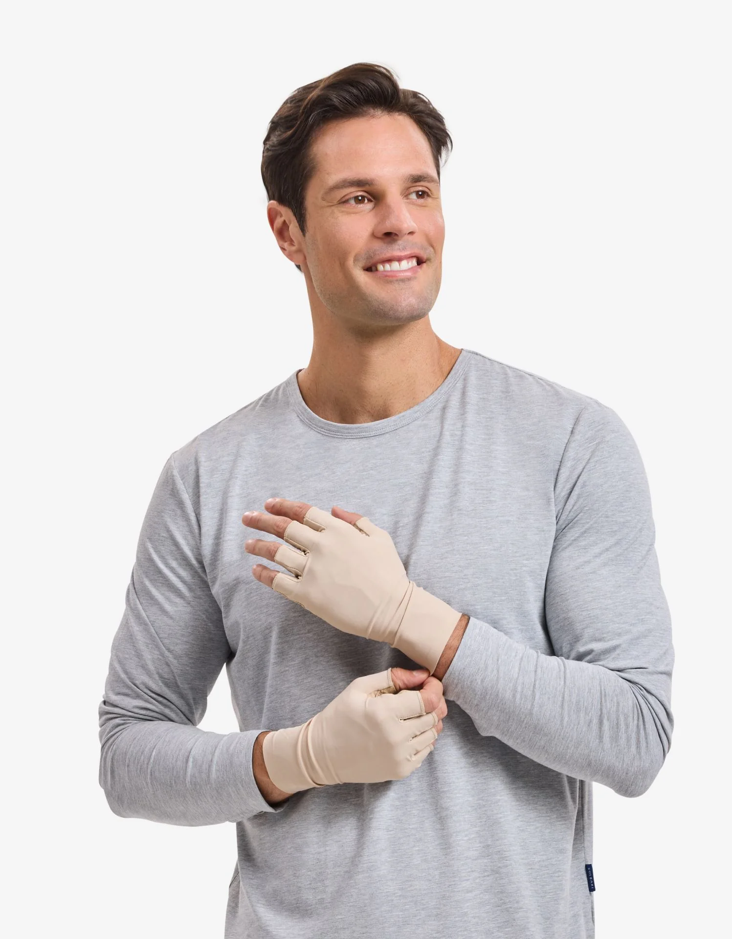 UV Fingerless Sun Gloves UPF 50+ - Image 9