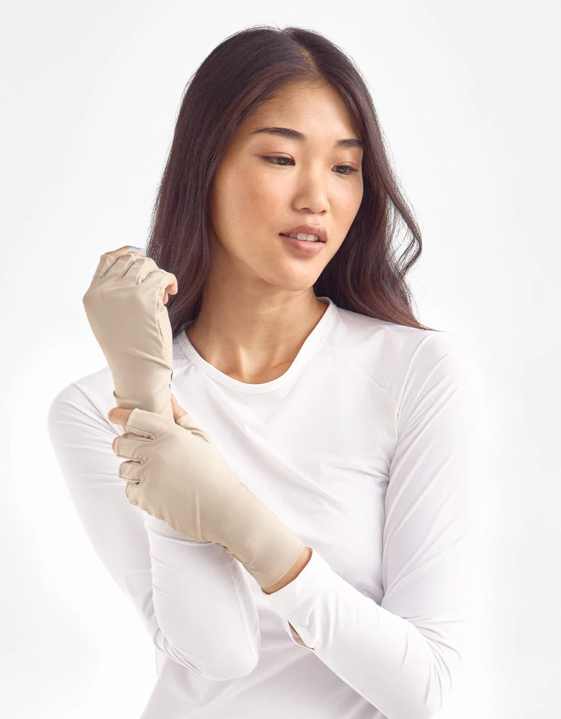 UV Fingerless Sun Gloves UPF 50+ - Image 5